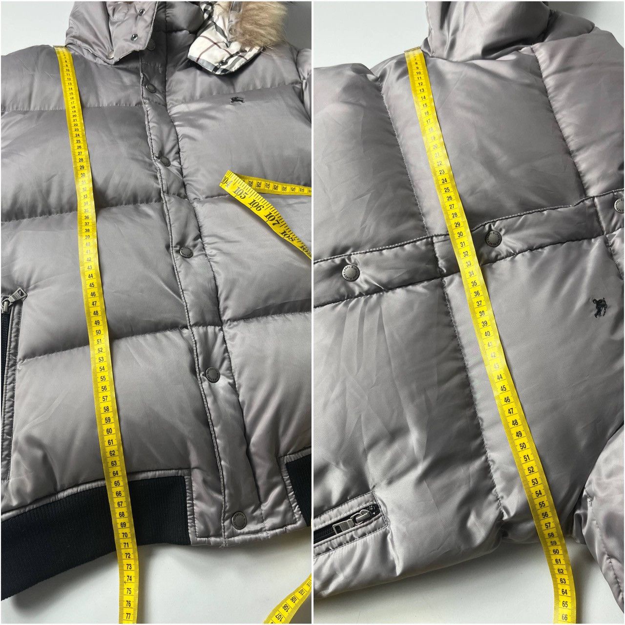 Burberry 00’ Japanese Burberry fur puffer jacket Size US L / EU 52-54 / 3 - 13 Thumbnail