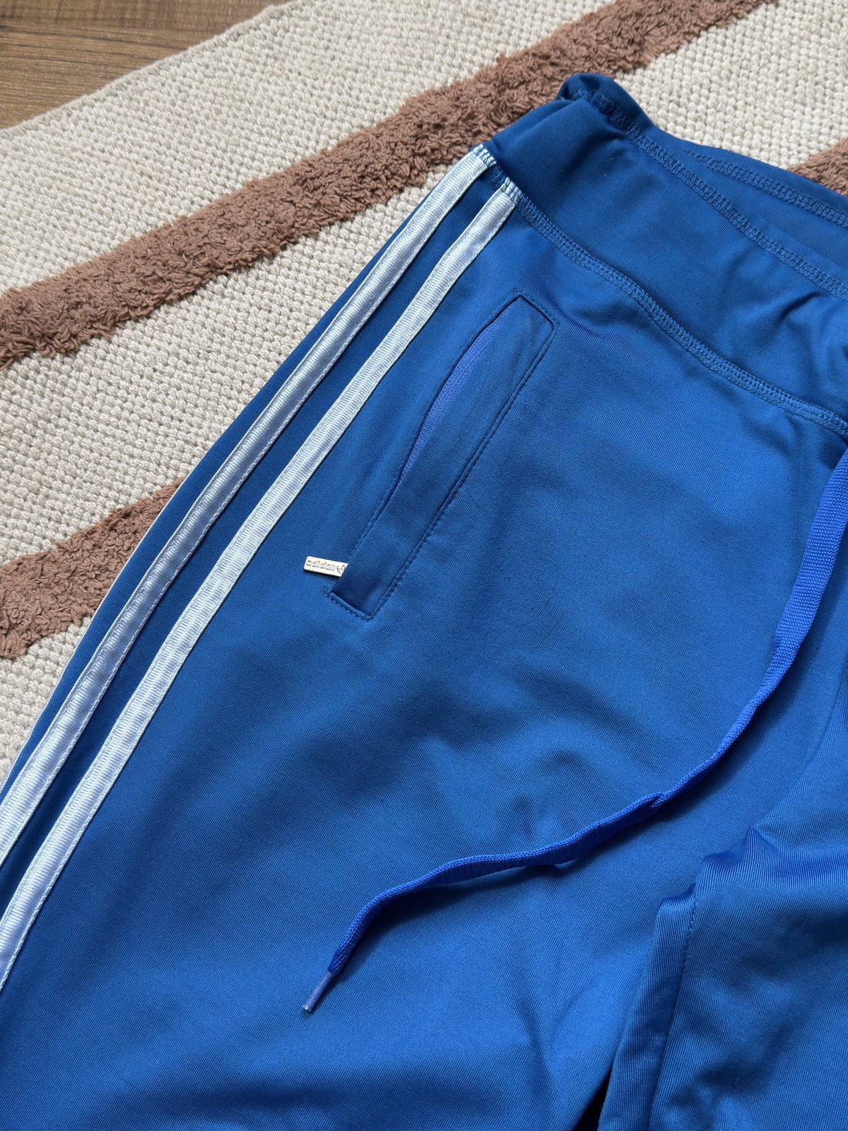 Adidas VINTAGE ADIDAS CLIMALITE 2000s TRACKSUIT WITH WHITE STRIPES Size L / US 10 / IT 46 - 14 Thumbnail
