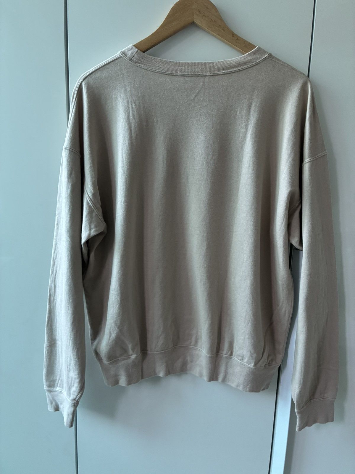 Auralee Auralee Smooth Soft Sweatshirt Beige / Size 3 Size US M / EU 48-50 / 2 - 2 Thumbnail