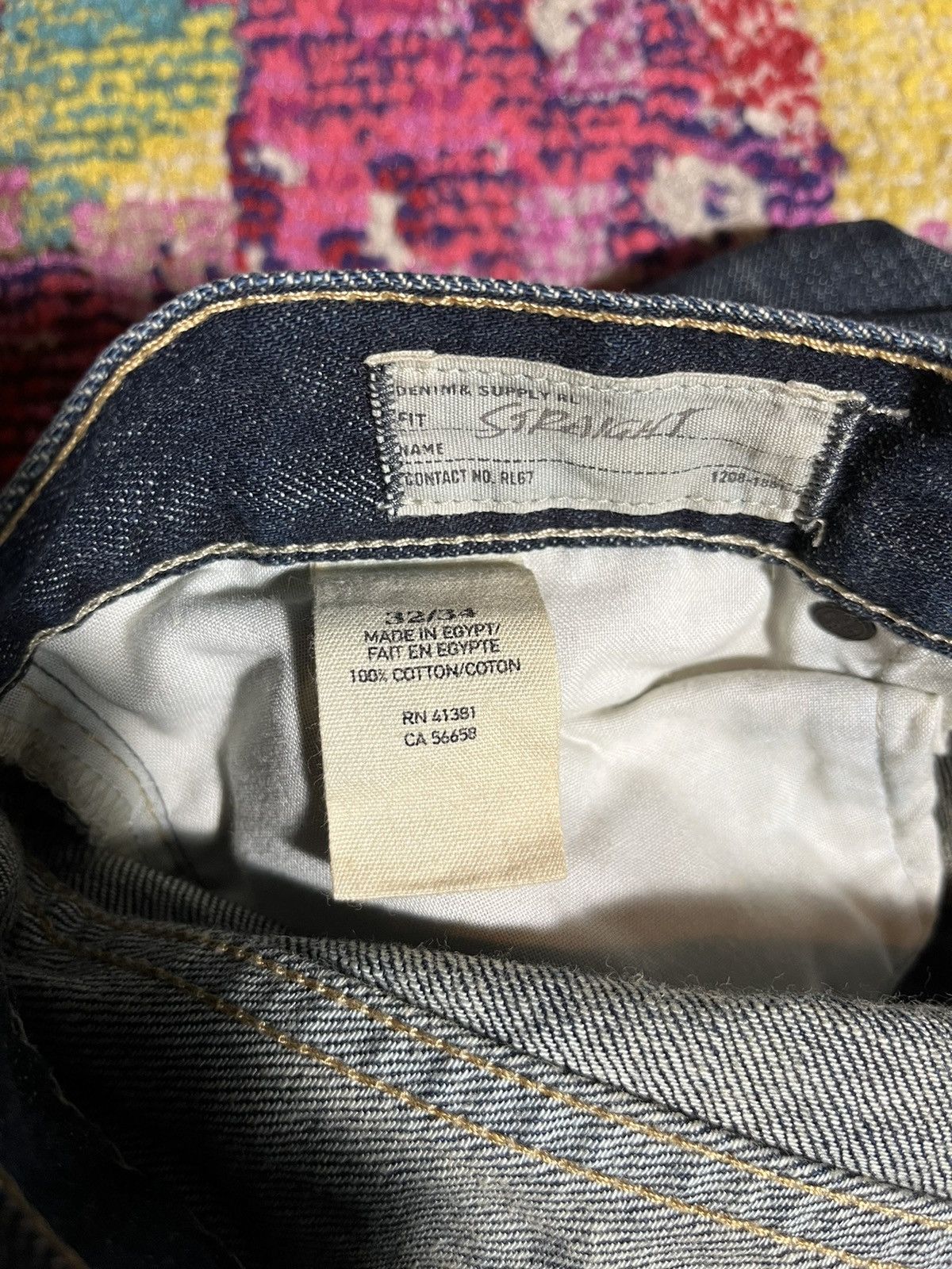 Denim & Supply Ralph Lauren Ralph Lauren Faded Straight Jean 33 Size US 33 - 4 Thumbnail