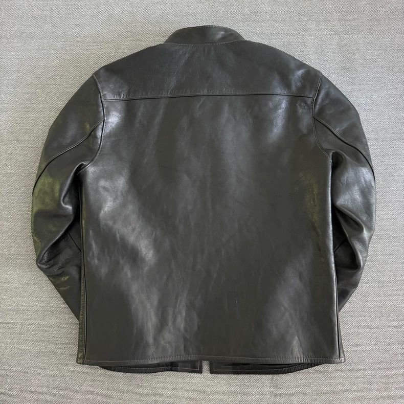 The Real McCoy's The Real McCoys The s j100 Horse Leather Motorcycle Jacket Size US XL / EU 56 / 4 - 2 Thumbnail