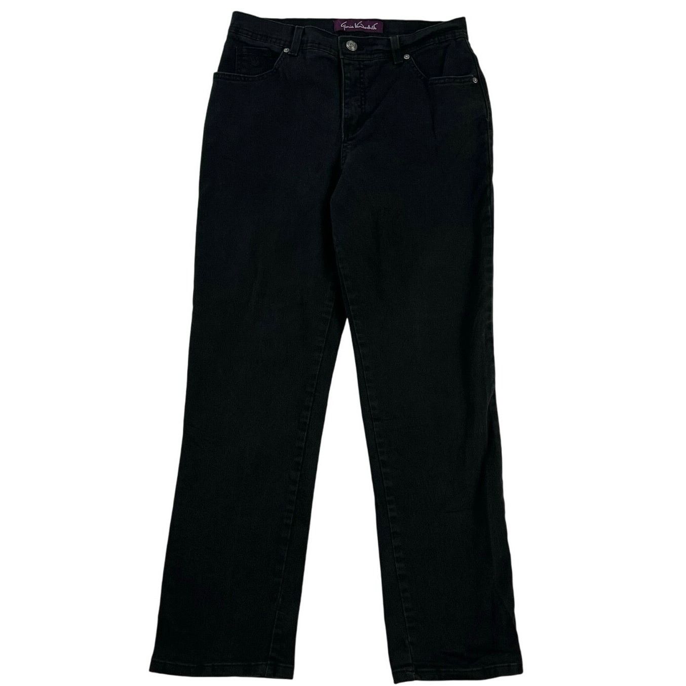 Gloria Vanderbilt Gloria Vanderbilt Women's Size 8 Black Jeans Size 30" / US 8 / IT 44 - 1 Thumbnail