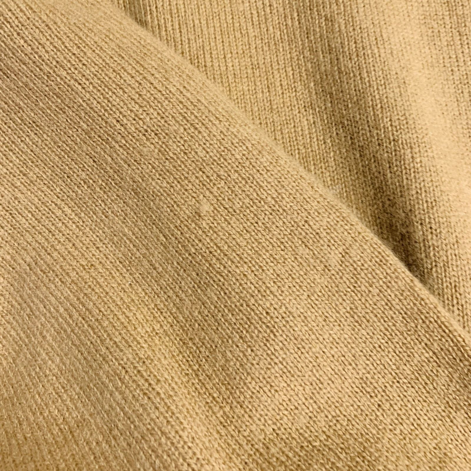 Polo Ralph Lauren POLO by RALPH LAUREN Size XL Tan Wool Knit V-Neck Sweater Size US XL / EU 56 / 4 - 7 Thumbnail