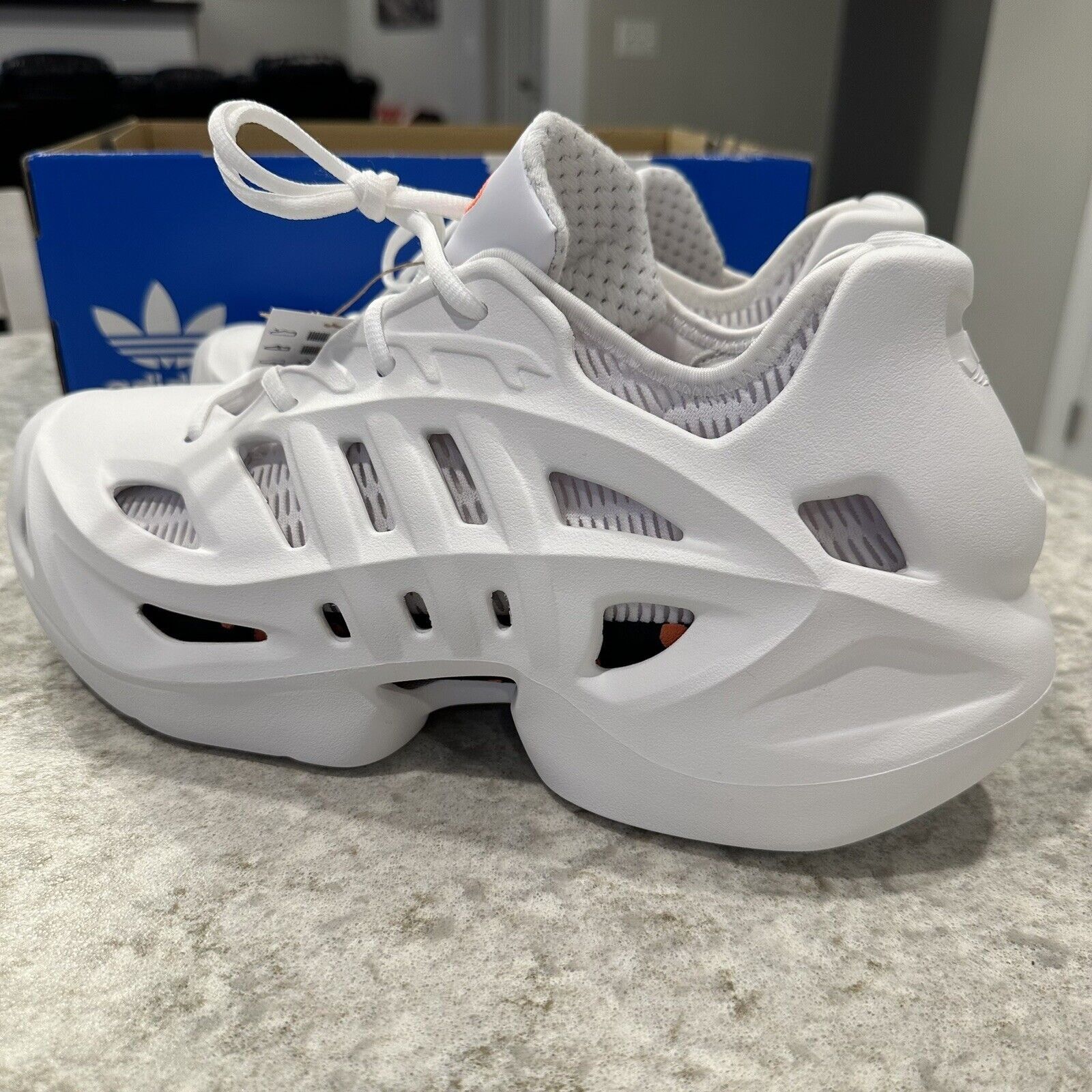 Adidas Size 11.5 - adidas AdiFOM Climacool Low Crystal White | Foam Size US 11.5 / EU 44-45 - 2 Thumbnail