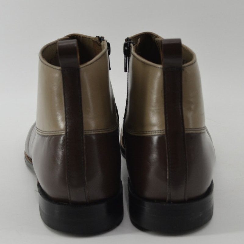 Stacy Adams Stacy Adams Mens Size 11 Madison Cap Toe Boots Gatsby Zip Size US 11 / EU 44 - 5 Thumbnail