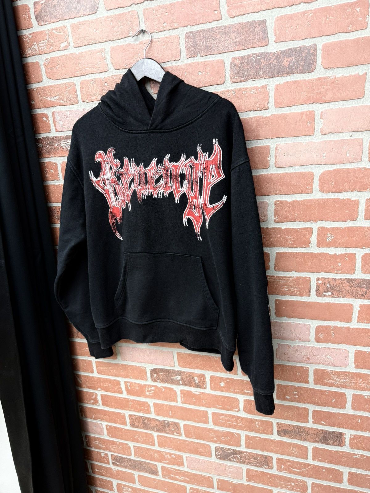 Revenge Men’s Black Revenge Hoodie Size Large Size US L / EU 52-54 / 3 - 3 Thumbnail