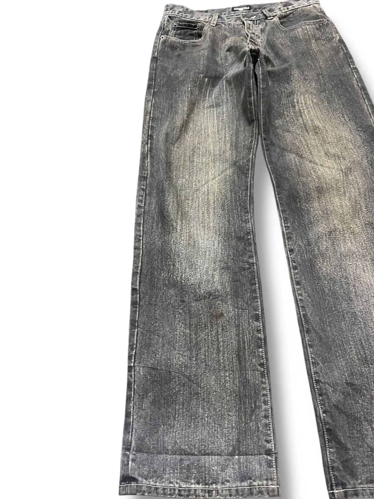 Japanese Brand Vintage Amore Puro Mudwash Denim Size US 30 / EU 46 - 3 Thumbnail