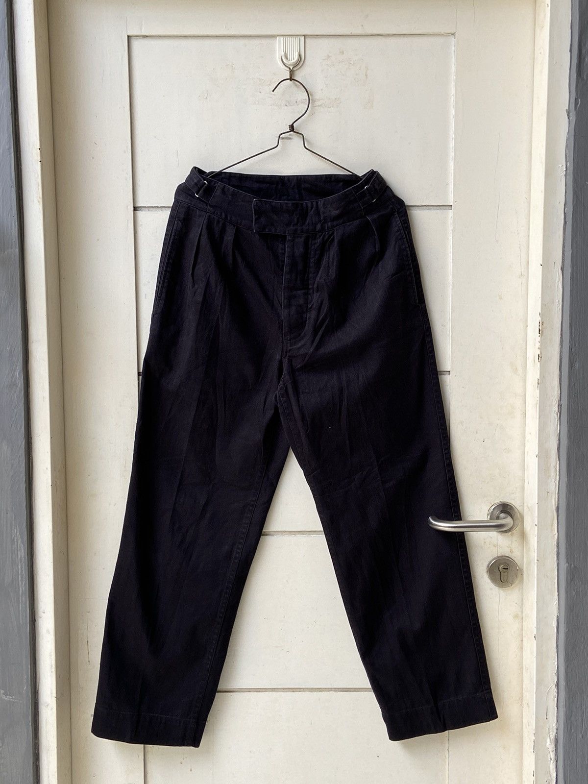 image of Mhl Margaret Howell Navy Long Pants, Men's (Size 26)