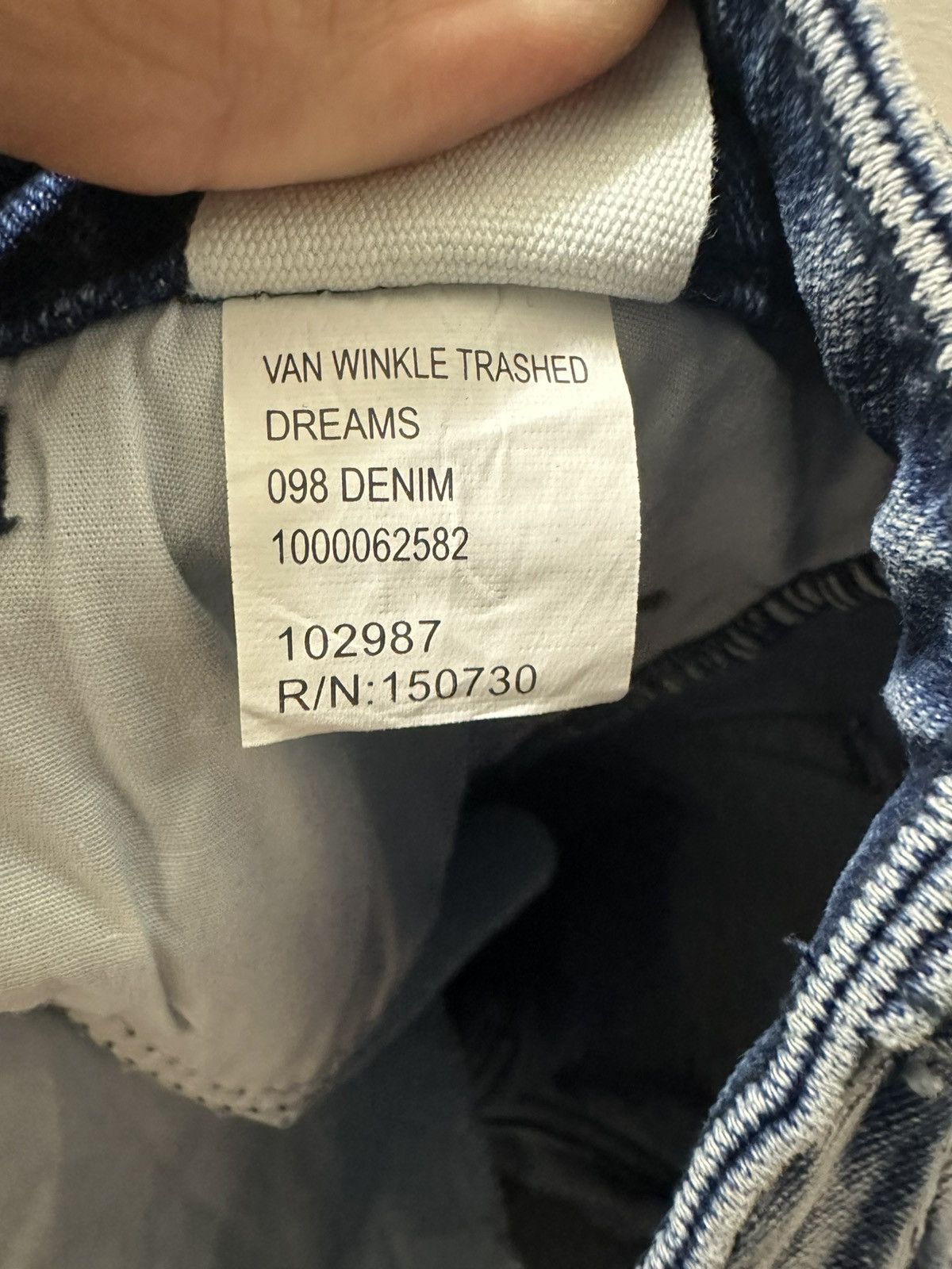 Ksubi Ksubi Van Winkle Trashed Size US 29 - 4 Thumbnail