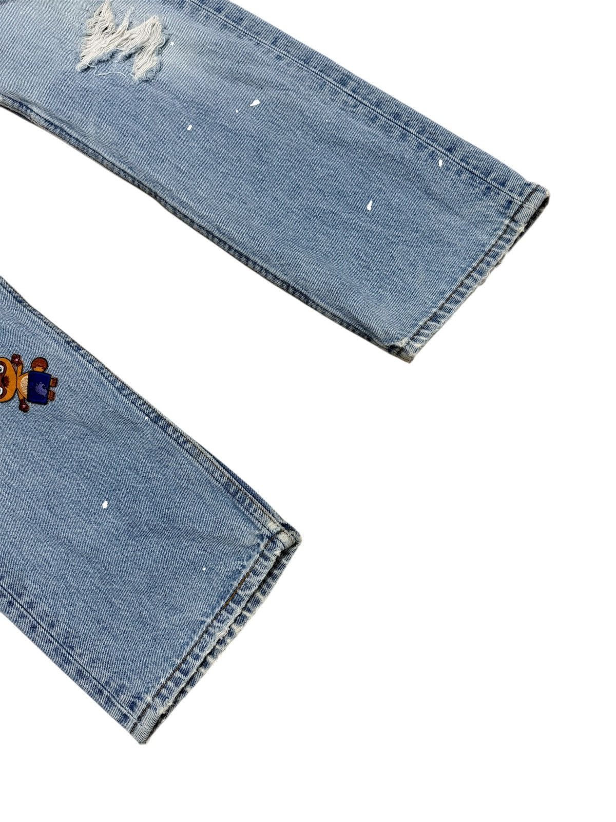 Levi's VINTAGE 90s LEVI’S 501 DISTRESSED JEANS Size 29" - 5 Thumbnail