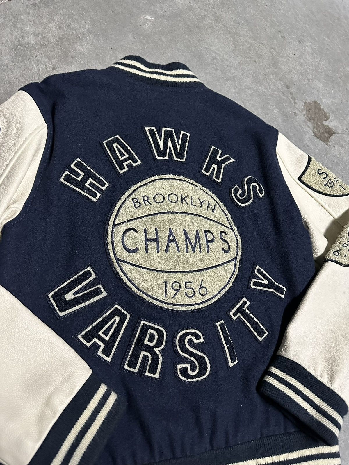 Vintage Vintage True Religion “Brooklyn Champions” Varsity Jacket Size US M / EU 48-50 / 2 - 6 Thumbnail
