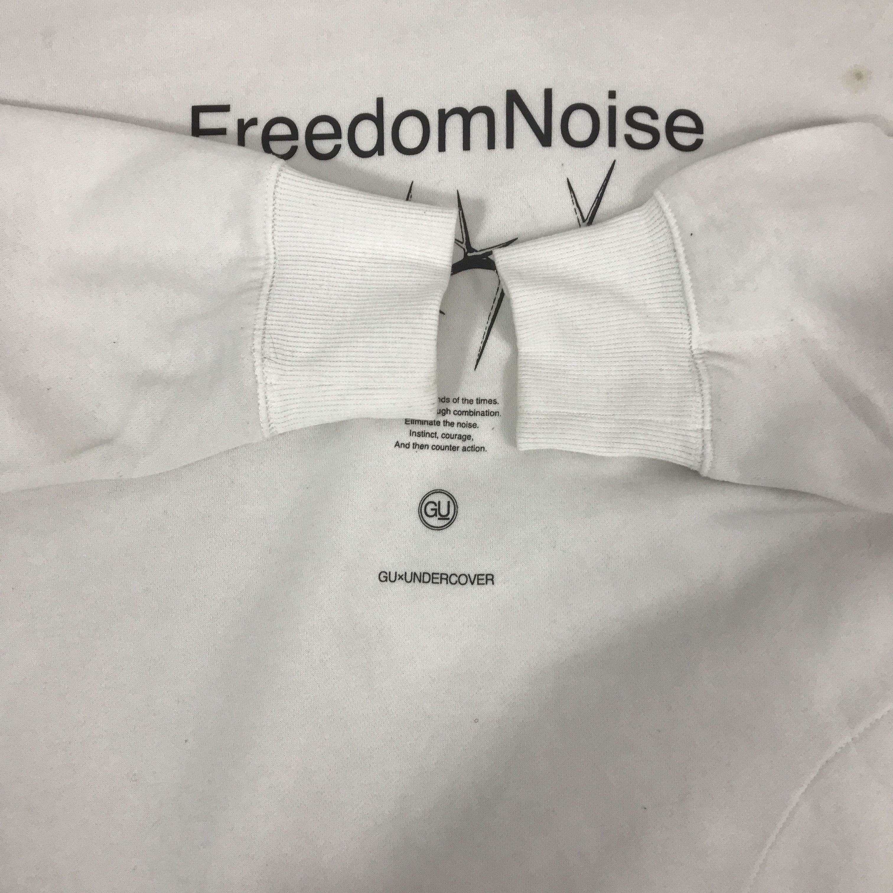GU × Undercover UNDERCOVER FREEDOM NOISE SWEATSHIRT K76B17 Size US L / EU 52-54 / 3 - 7 Thumbnail
