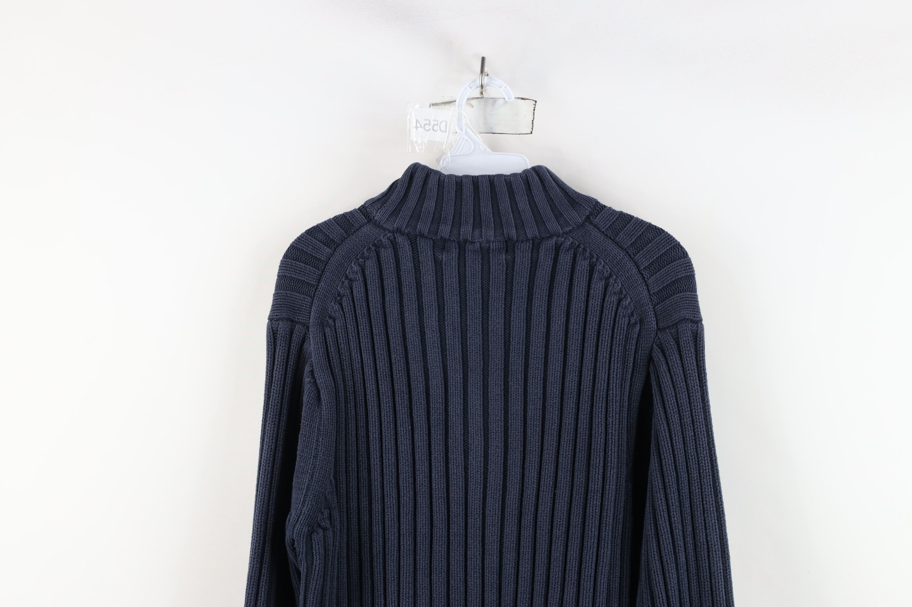 Banana Republic × Vintage Vintage Banana Republic Heavyweight Ribbed Knit Sweater Size L / US 10 / IT 46 - 10 Thumbnail