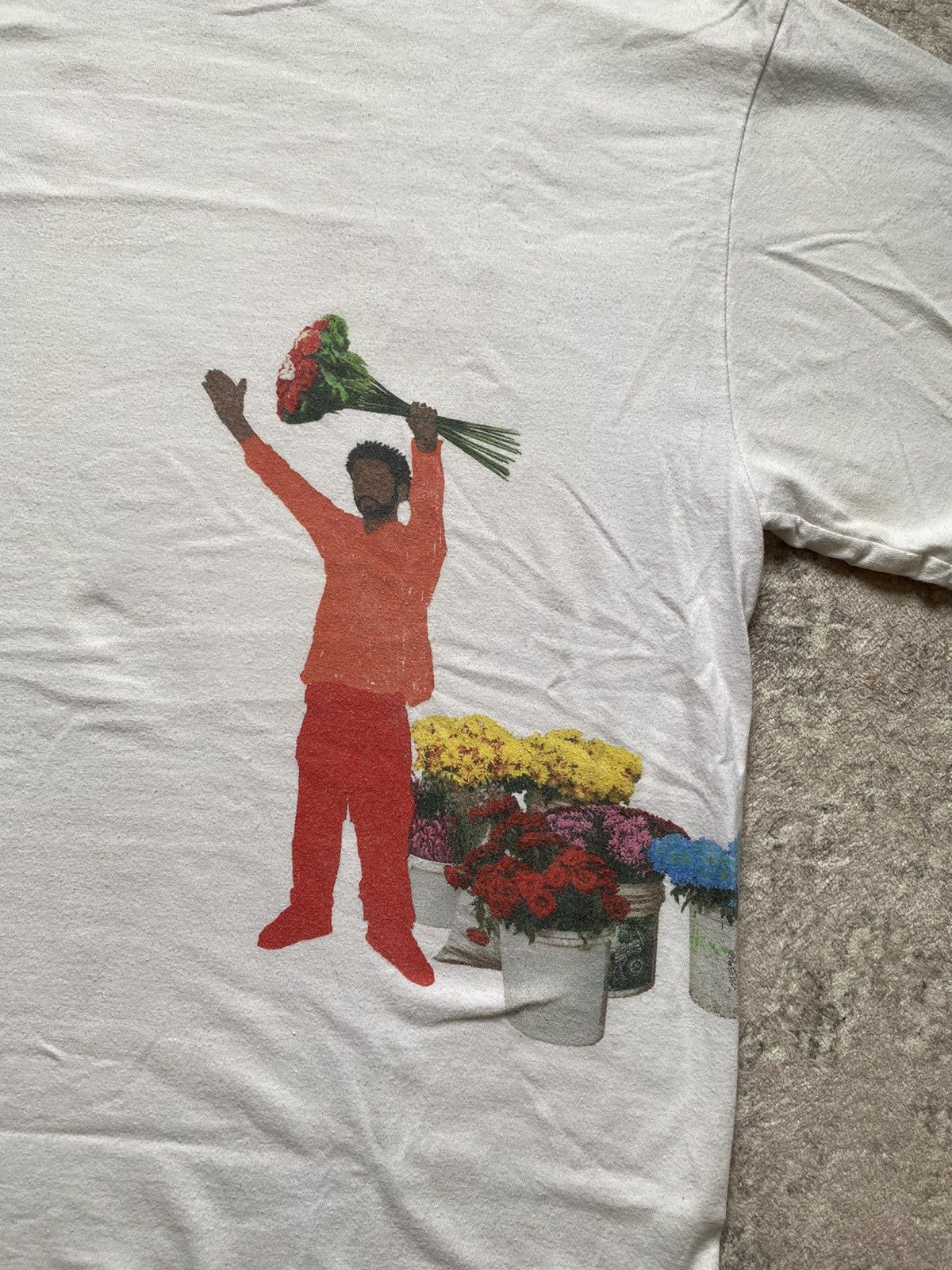 Big Sean × Rap Tees BIG SEAN “WAKE UP AND SMELL THE ROSES Size US L / EU 52-54 / 3 - 4 Thumbnail