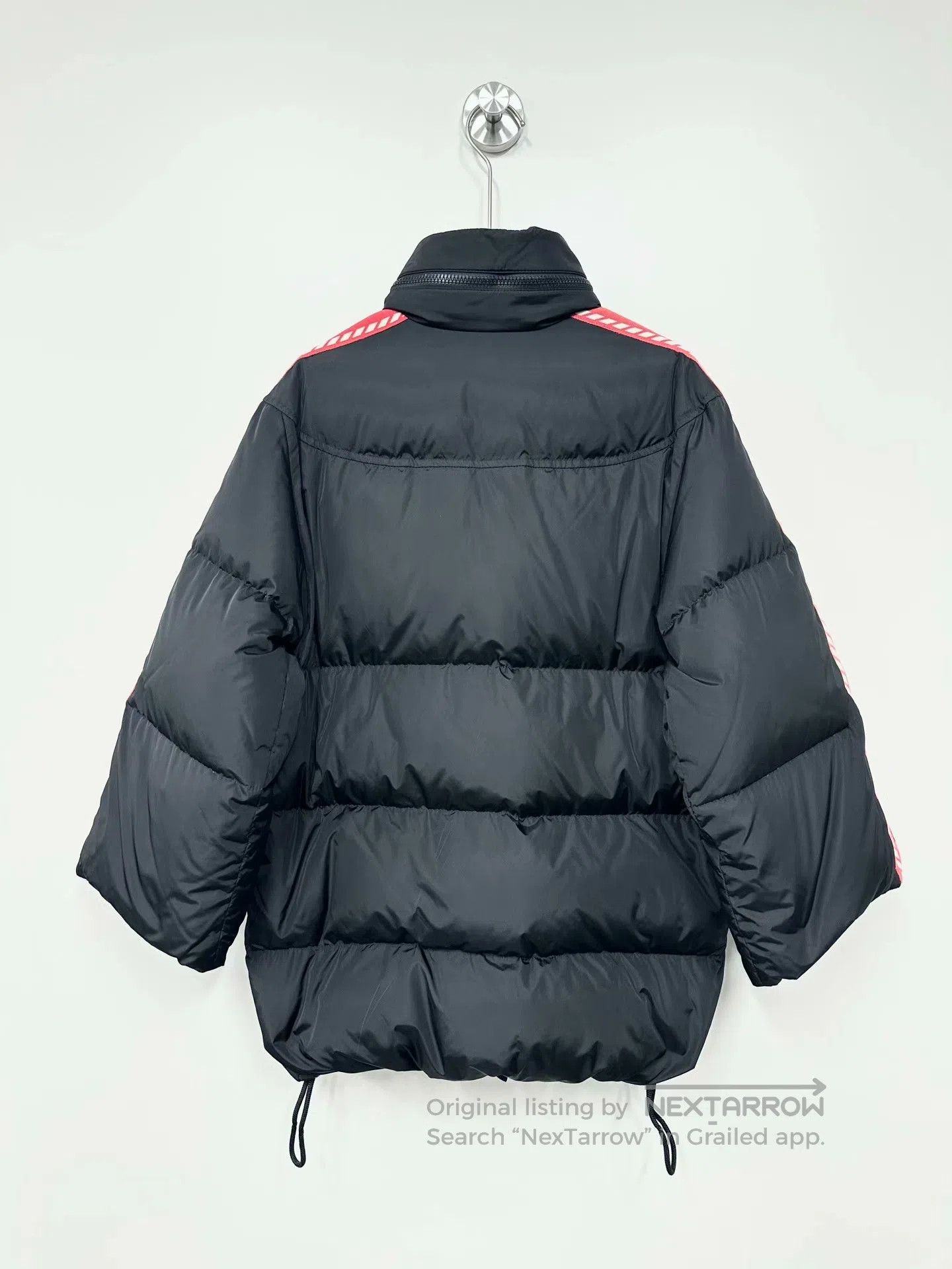 Gucci Guicci Black Side Stripe Logo Zipper Cotton Jacket| Size XS / US 0-2 / IT 36-38 - 2 Thumbnail