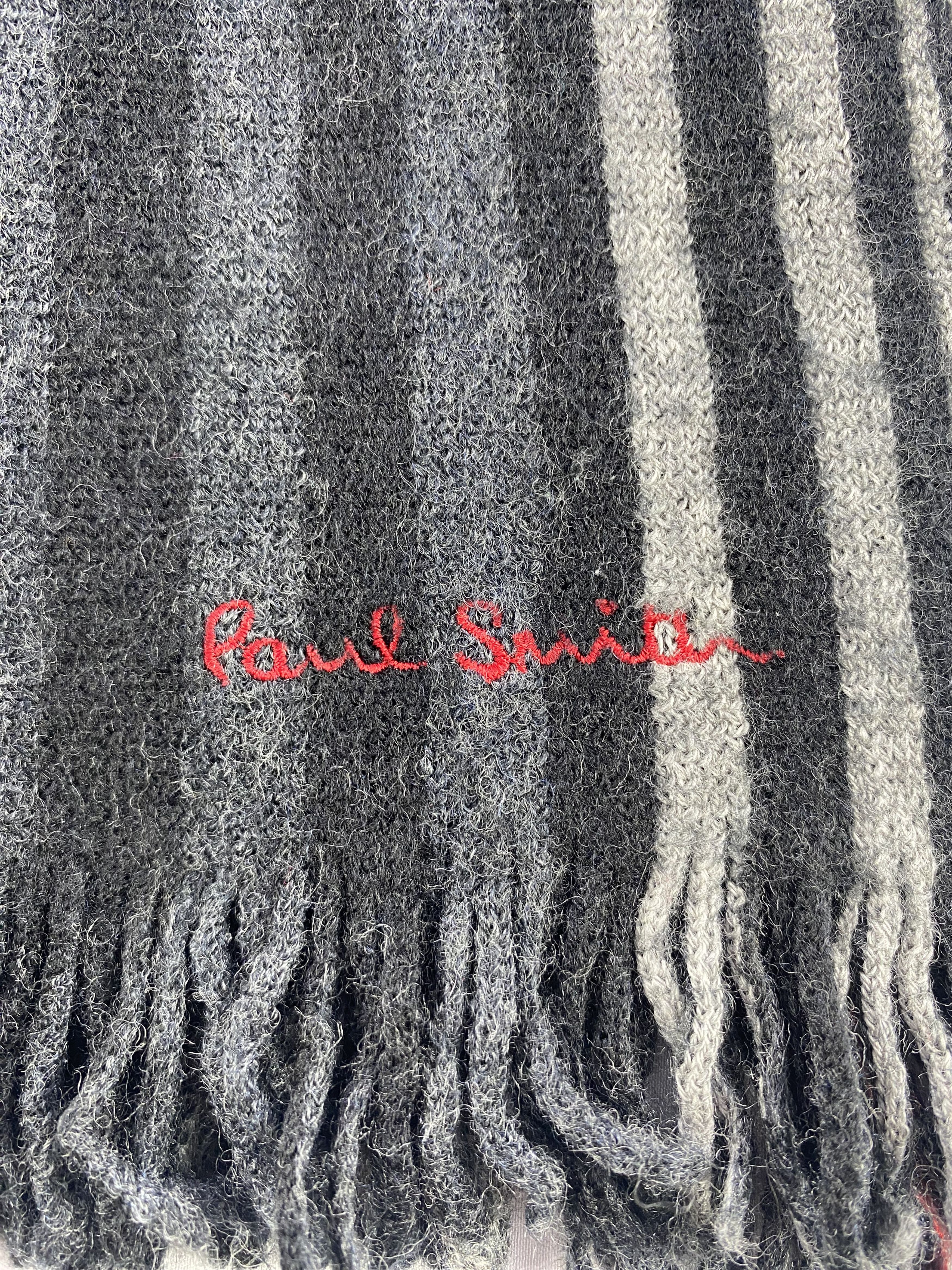 Paul Smith × Vintage Paul Smith Scarf / Muffler / Neckwear - WW1832 Size ONE SIZE - 2 Thumbnail