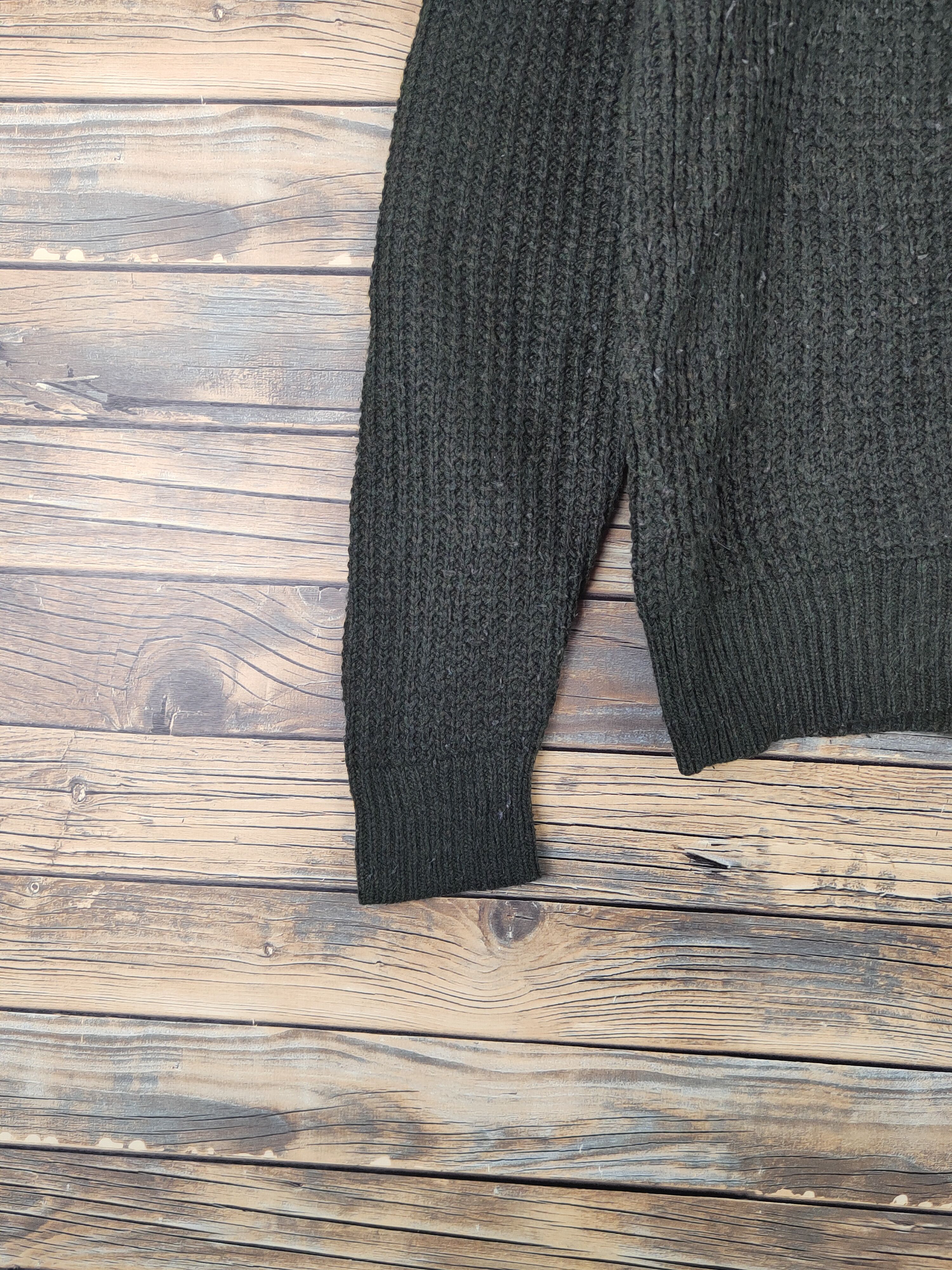 Homespun Knitwear × Japanese Brand × Vintage Uniqlo Dark Green Knitwear Sweatshirts #W1085 Size US M / EU 48-50 / 2 - 4 Thumbnail
