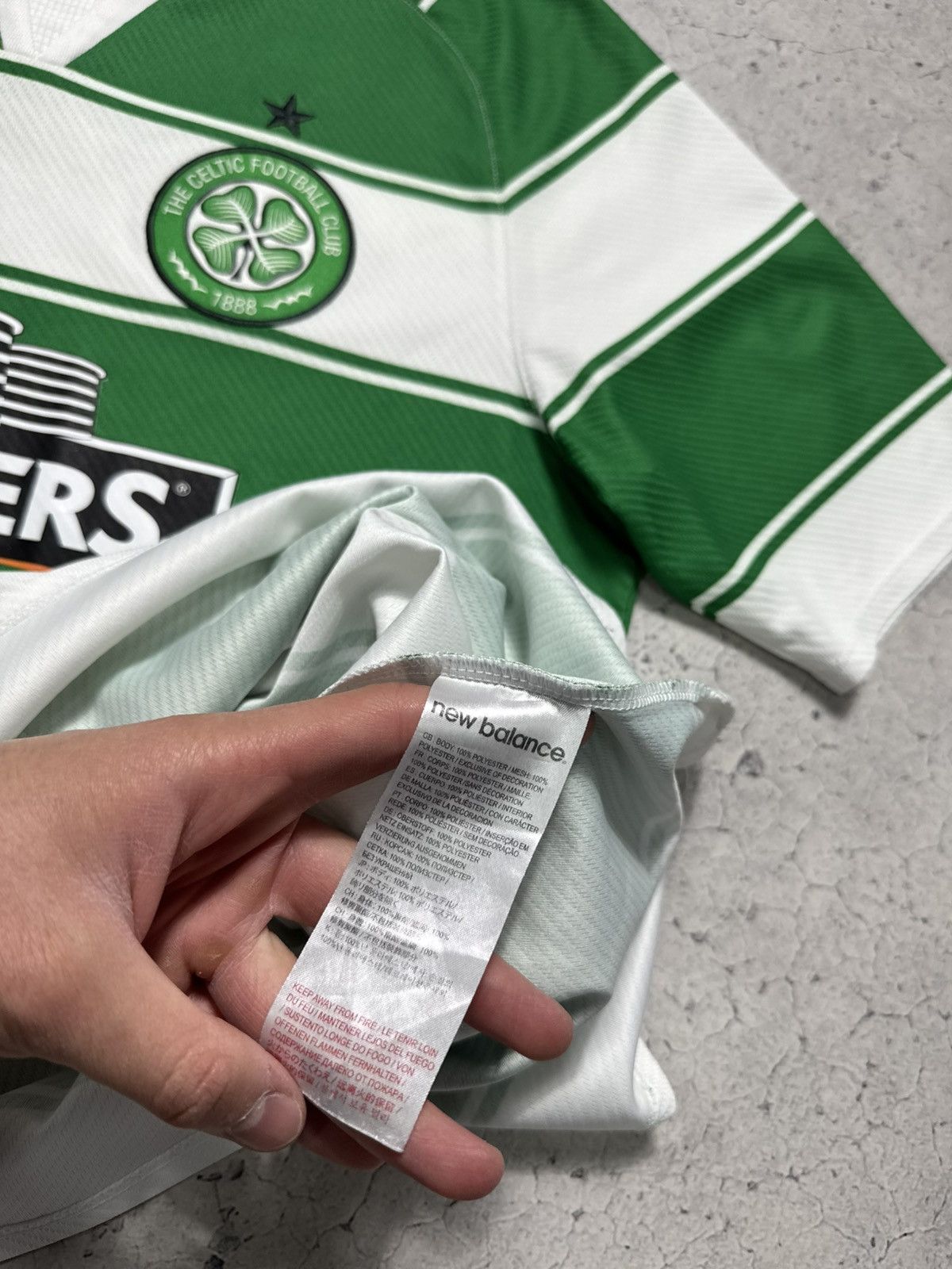 New Balance New Balance FC Celtic 2015/2016 Vintage Soccer Jersey Size US S / EU 44-46 / 1 - 9 Thumbnail