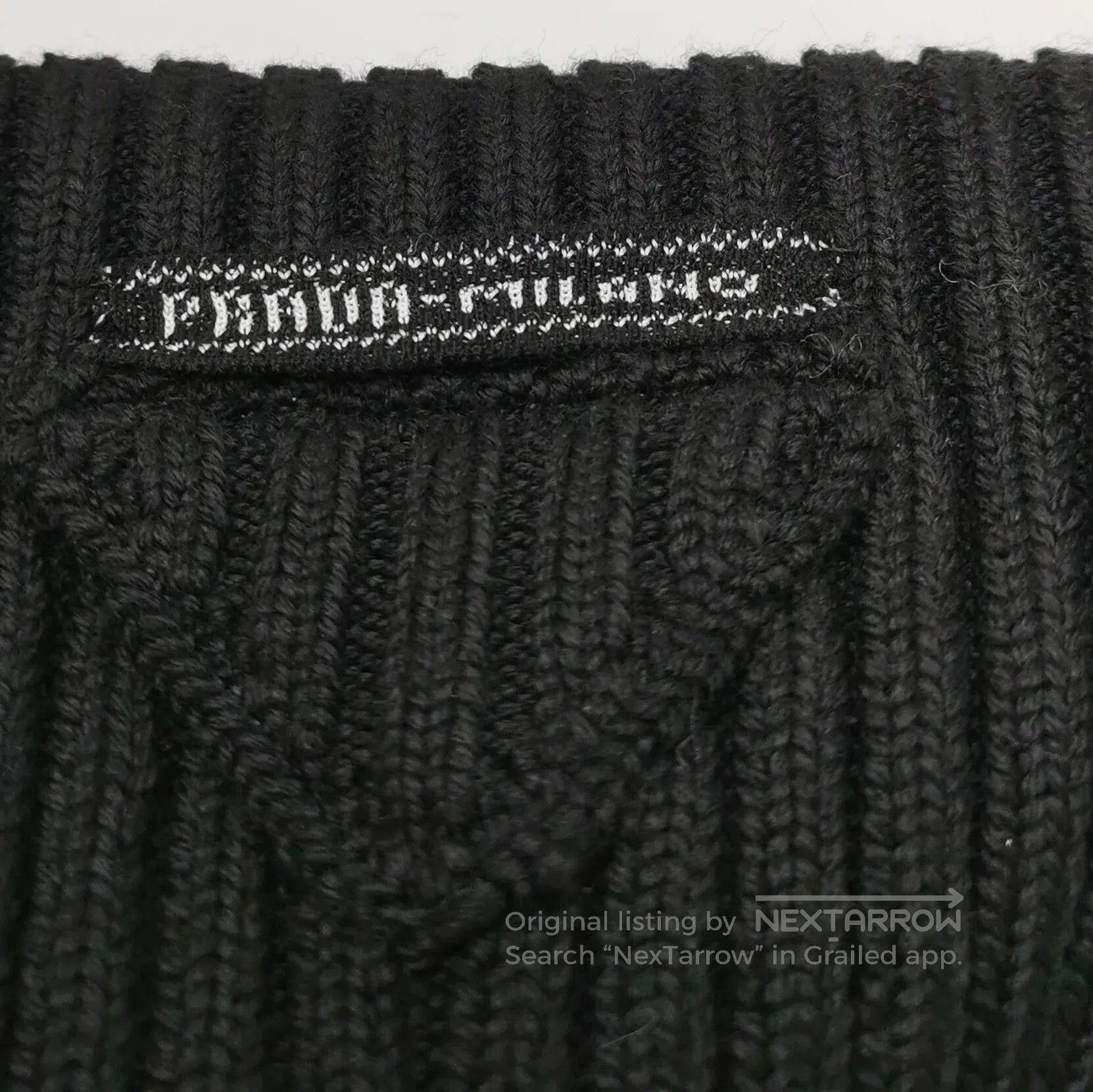 Prada Prada Black Logo Knit Crop Top . Size S / US 4 / IT 40 - 3 Thumbnail