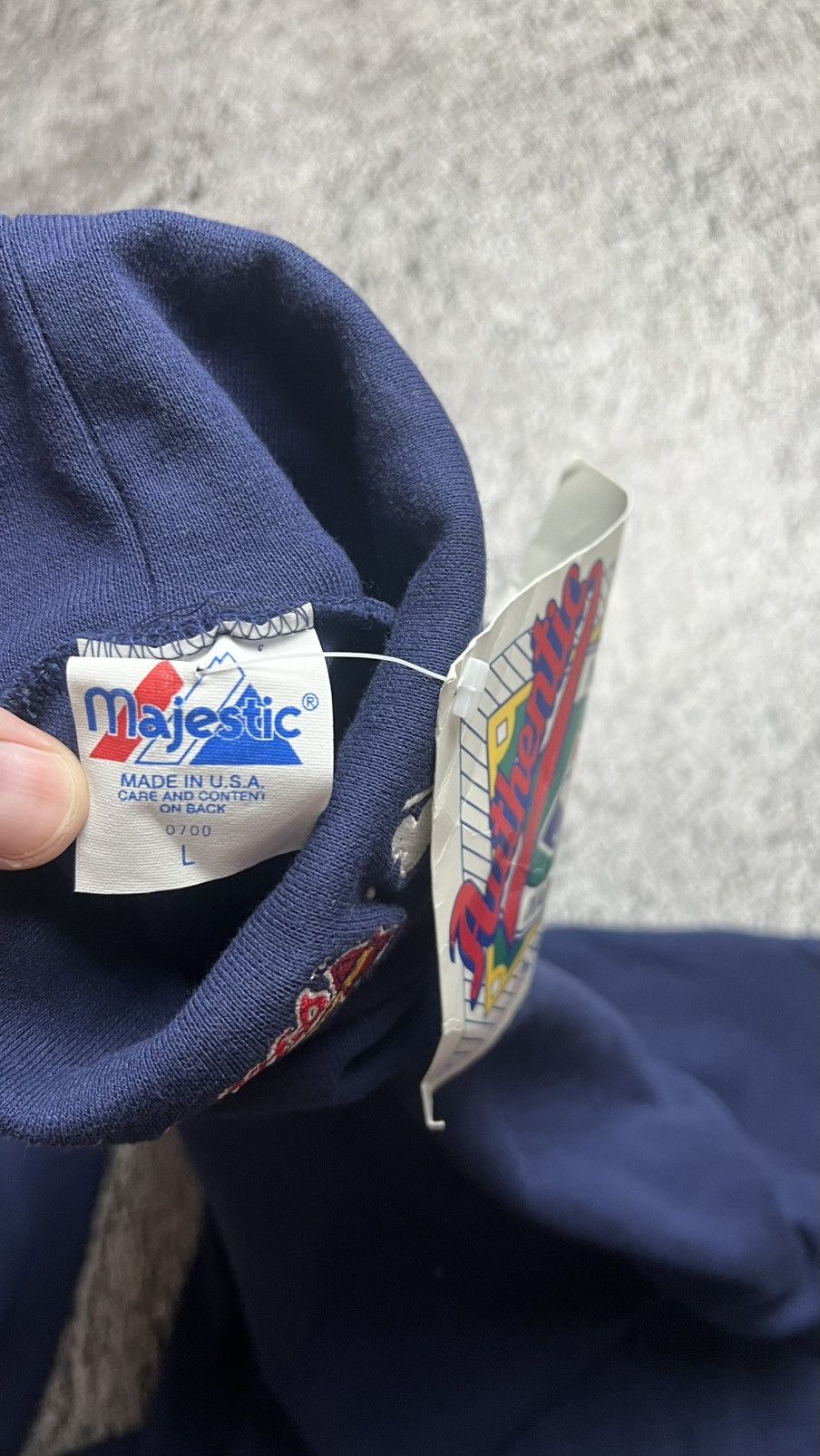 Majestic VTG 90’s NWT‼️Atlanta Braves MLB majestic USA turtleneck Size US L / EU 52-54 / 3 - 4 Thumbnail