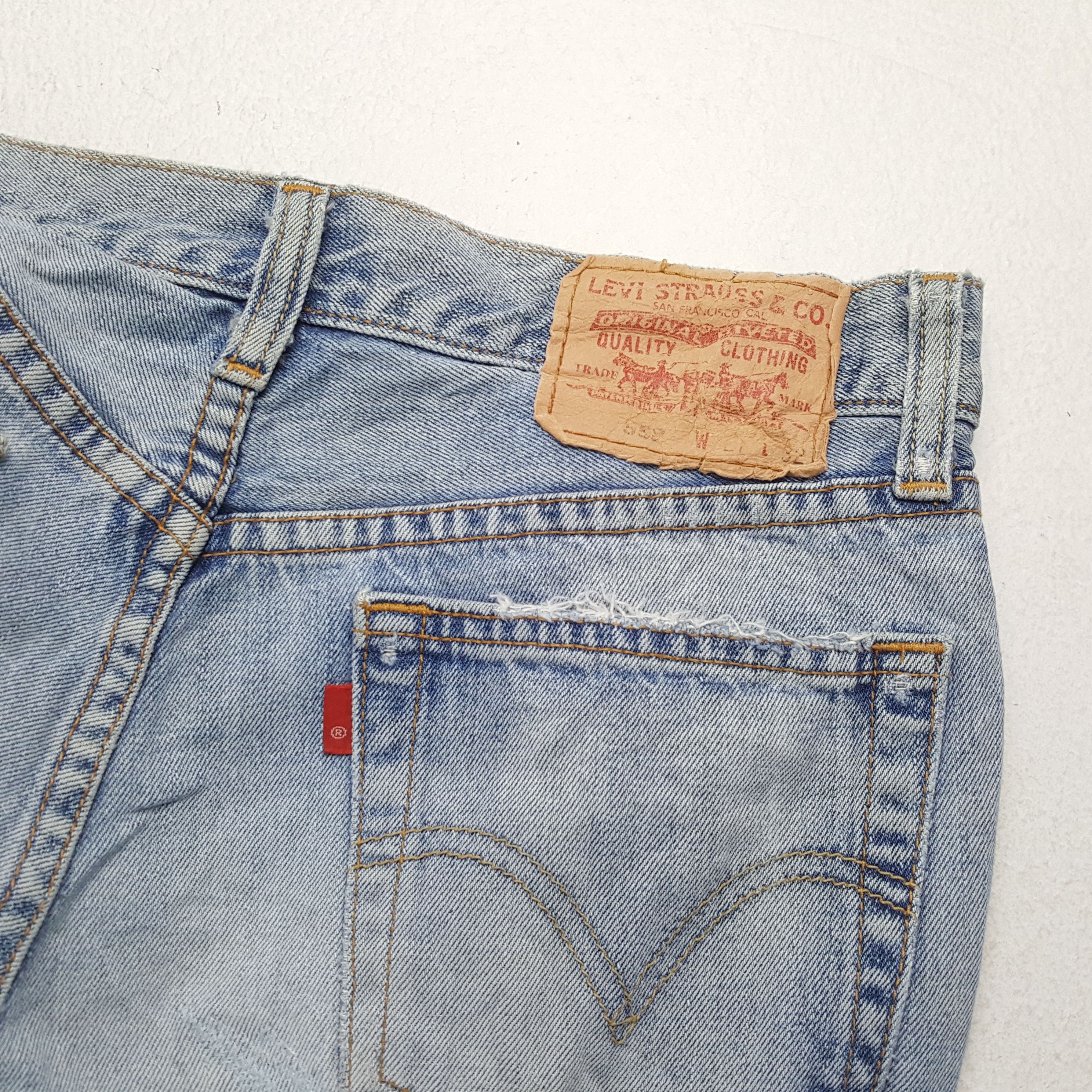 Levi's × Vintage LEVIS American Streetwear Bootcut Style Distressed Jeans Size 28" / US 6 / IT 42 - 14 Thumbnail
