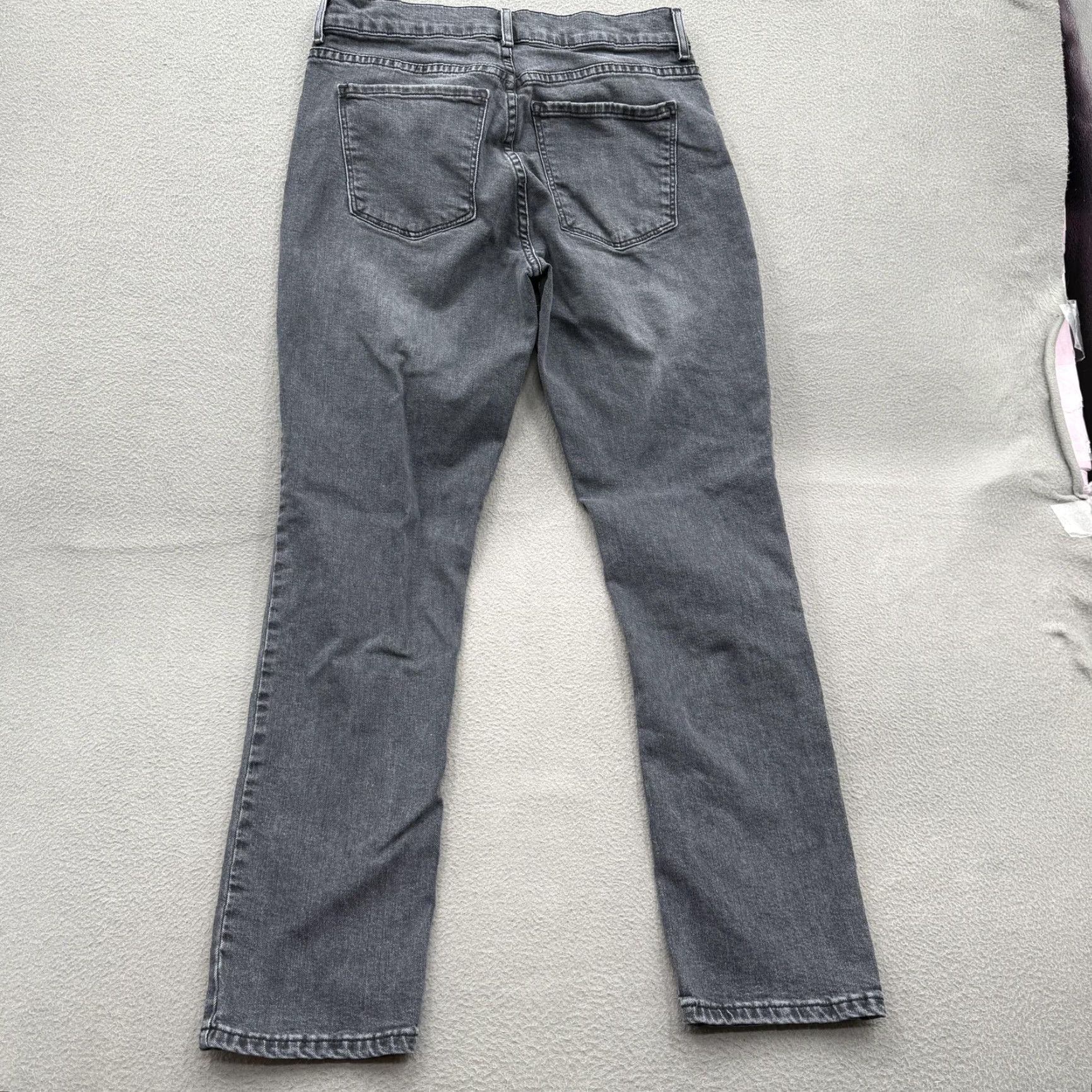 Mott & Bow Mott & Bow Jeans Mens 29x30 Gray Wash Slim Straight Stretch Denim Honduras Size US 29 - 2 Thumbnail