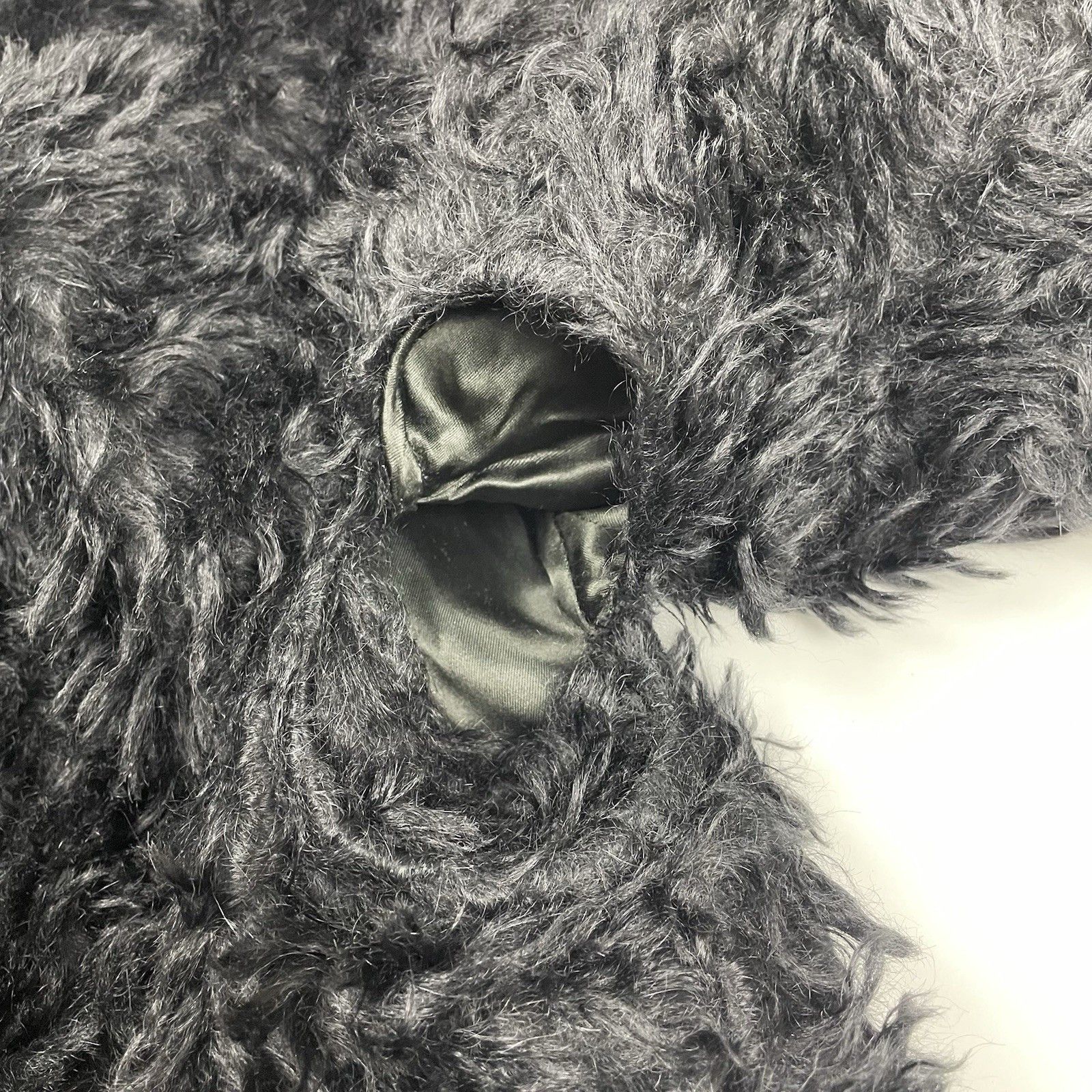 Prada Prada Mohair Cardigan Cropped Fur Jacket 3/4 Sleeve Black Size S / US 4 / IT 40 - 8 Thumbnail