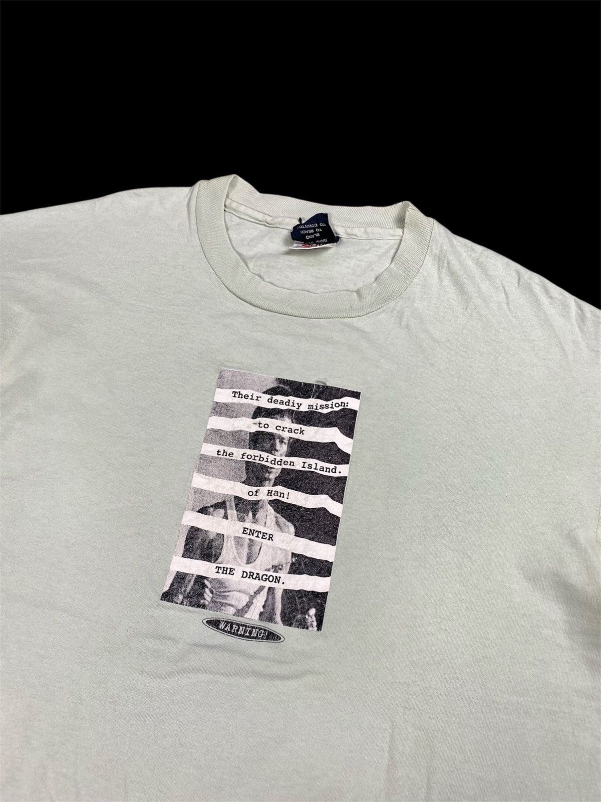Vintage Vintage Bruce Lee Enter The Dragon Movie T-Shirt Size US L / EU 52-54 / 3 - 3 Thumbnail