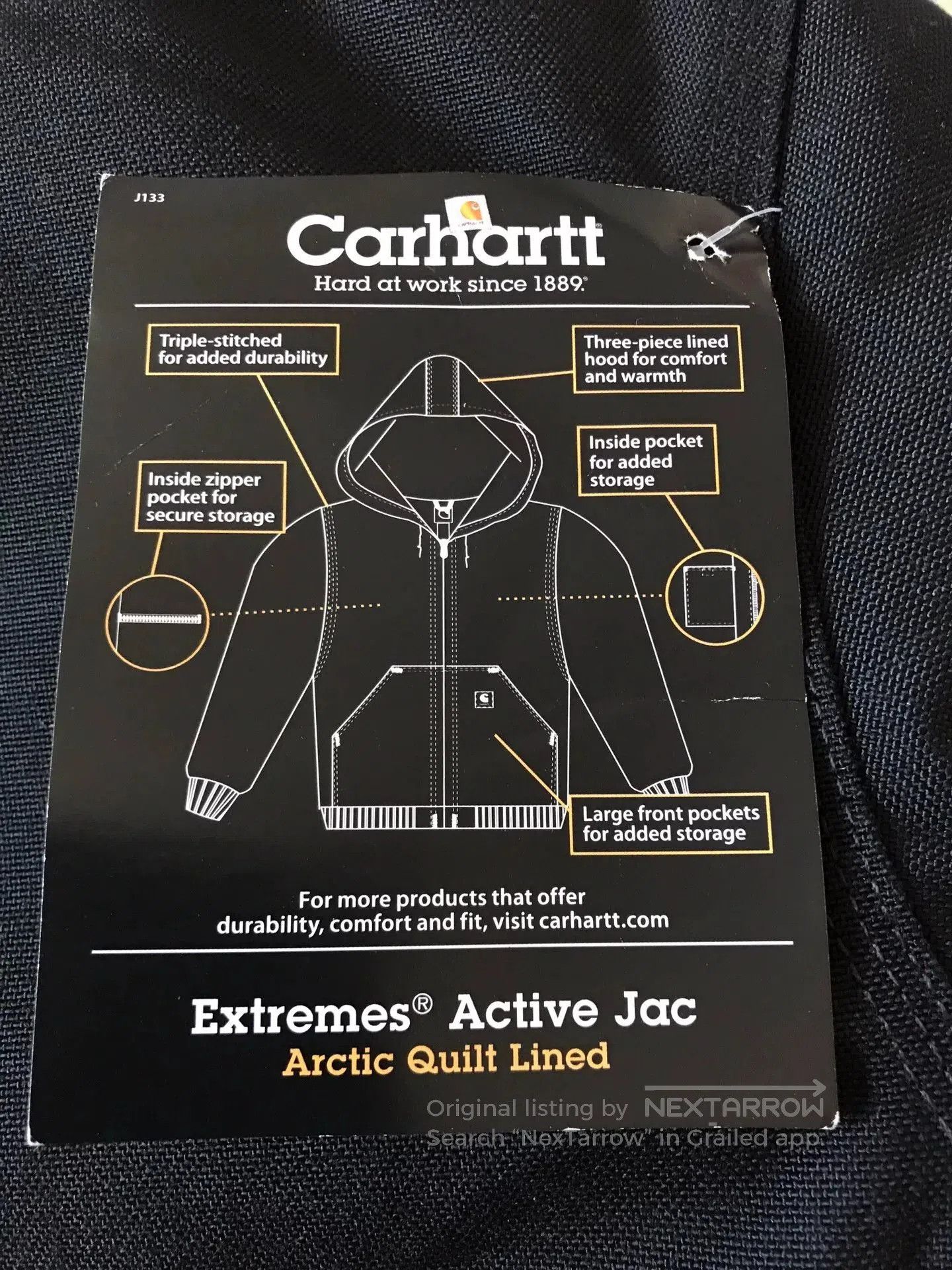 Carhartt Carhartt J133 Yukon Extremes Jacket. Size US XL / EU 56 / 4 - 7 Thumbnail