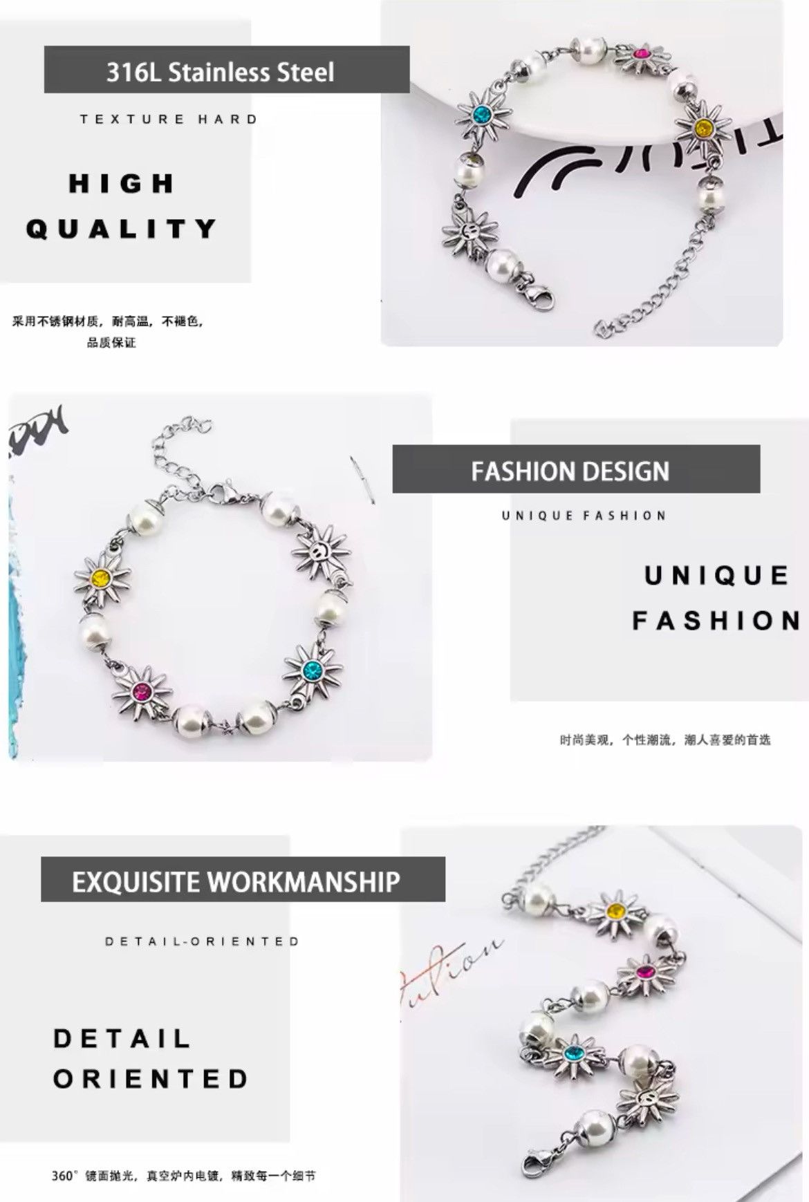 Jewelry × Vintage Retro punk bracelet Size ONE SIZE - 4 Thumbnail