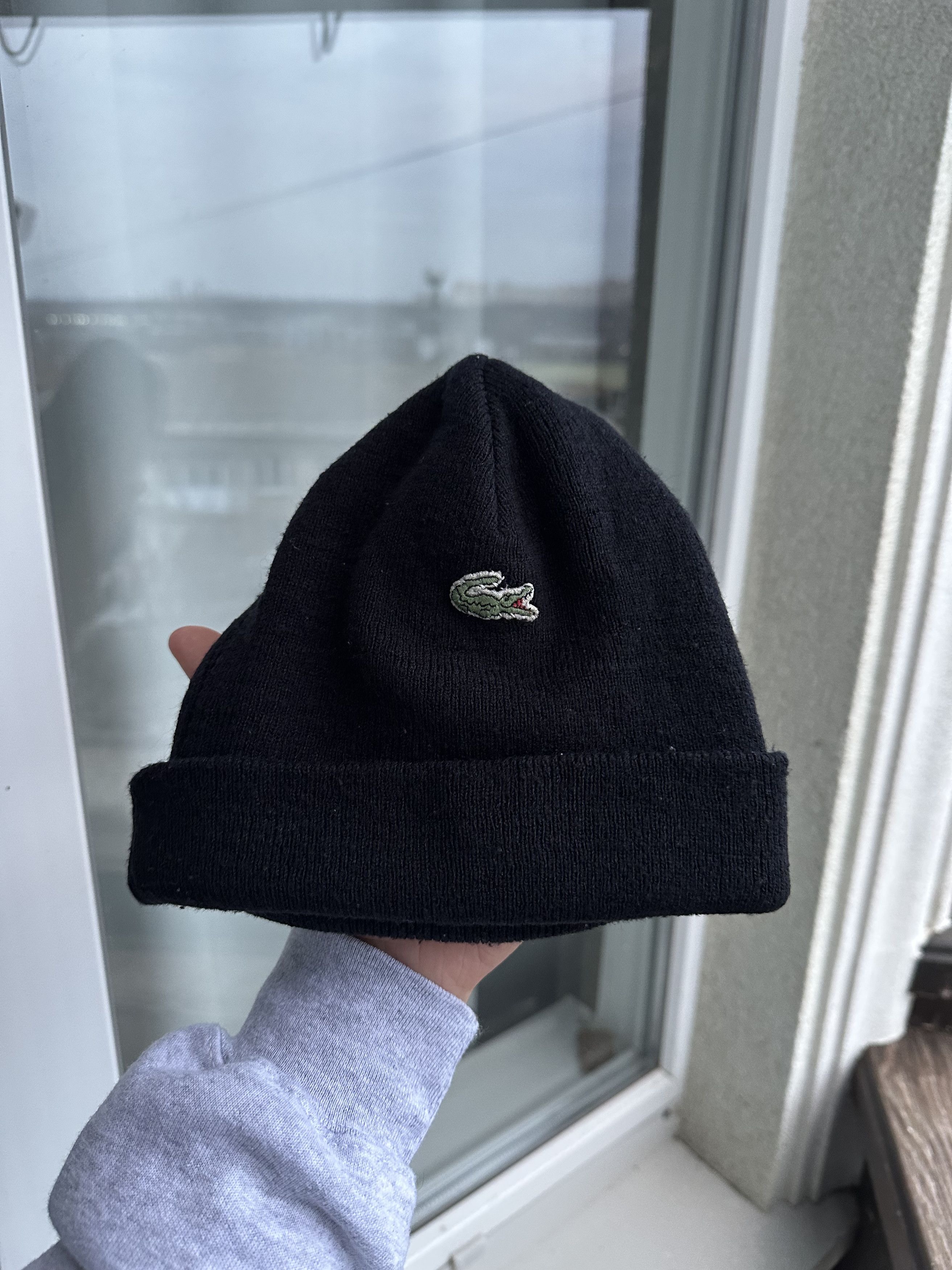 Lacoste × Vintage Lacoste Beanie Size ONE SIZE - 1 Thumbnail