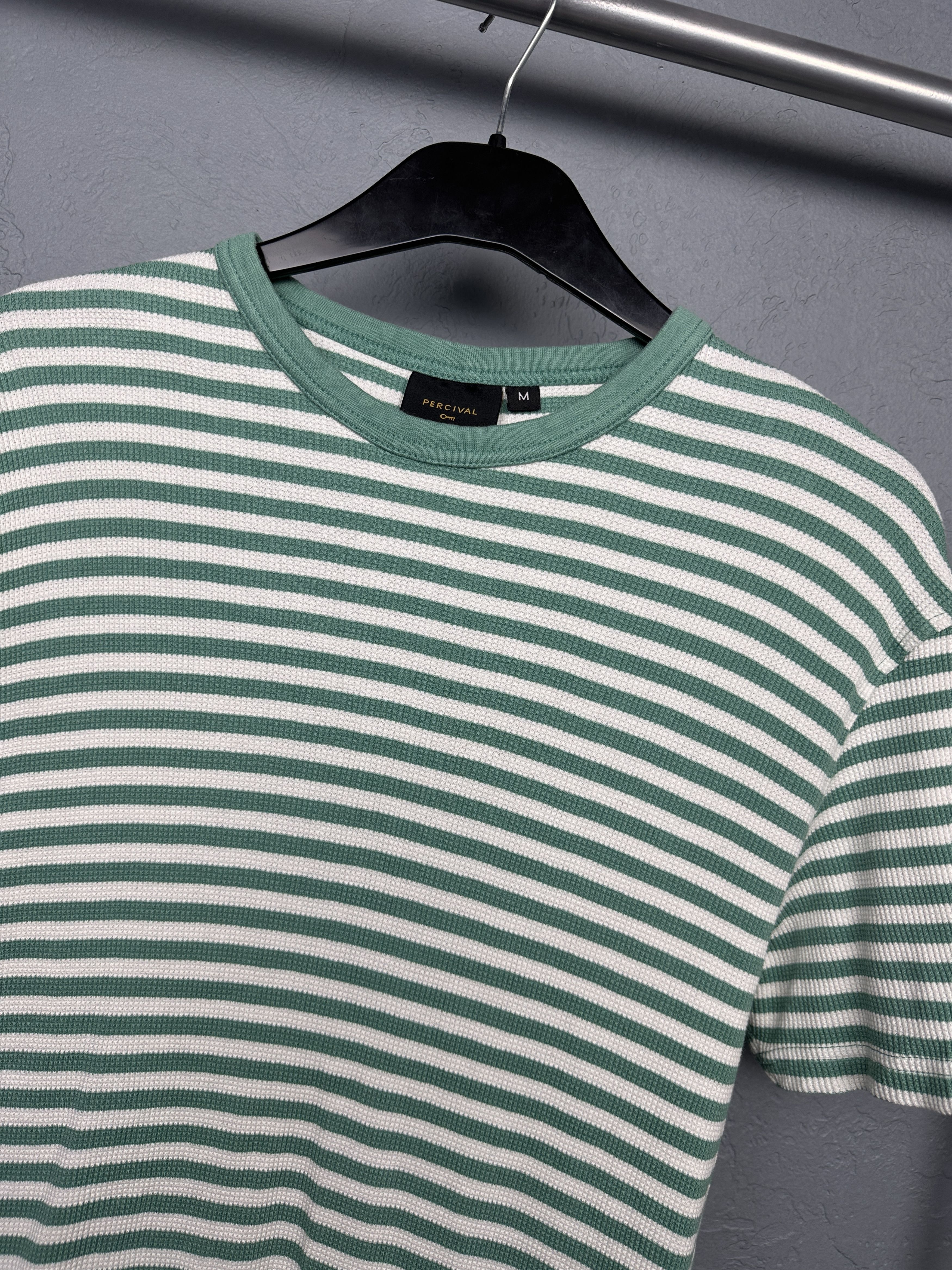 Percival Percival Mens Crew Neck T-Shirt Size US M / EU 48-50 / 2 - 2 Thumbnail
