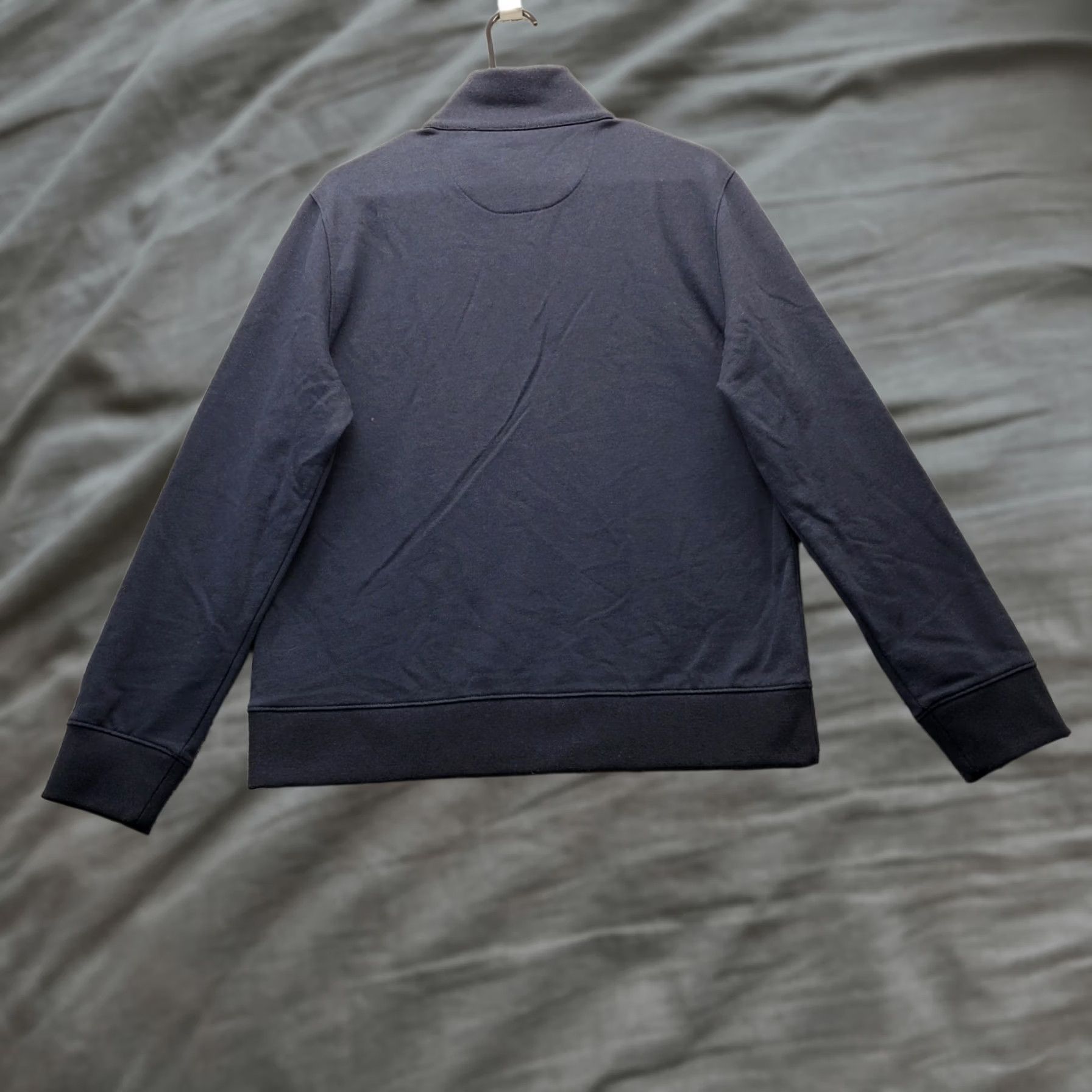 UNTUCKit UNTUCKit Sweatshirt Men Medium Black Regular Fit Mock Neck Elastic Cuff Hem Shirt Size US M / EU 48-50 / 2 - 1 Thumbnail