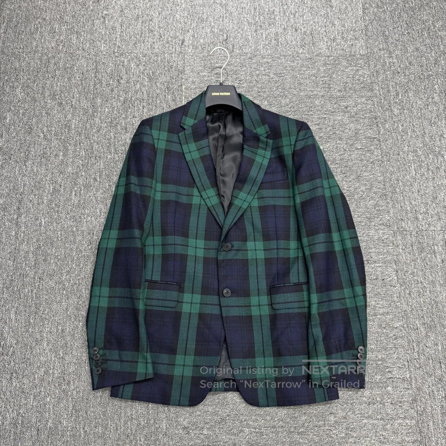 Valentino Valentino Checkered wool suit jacket| Size 44R - 1 Thumbnail