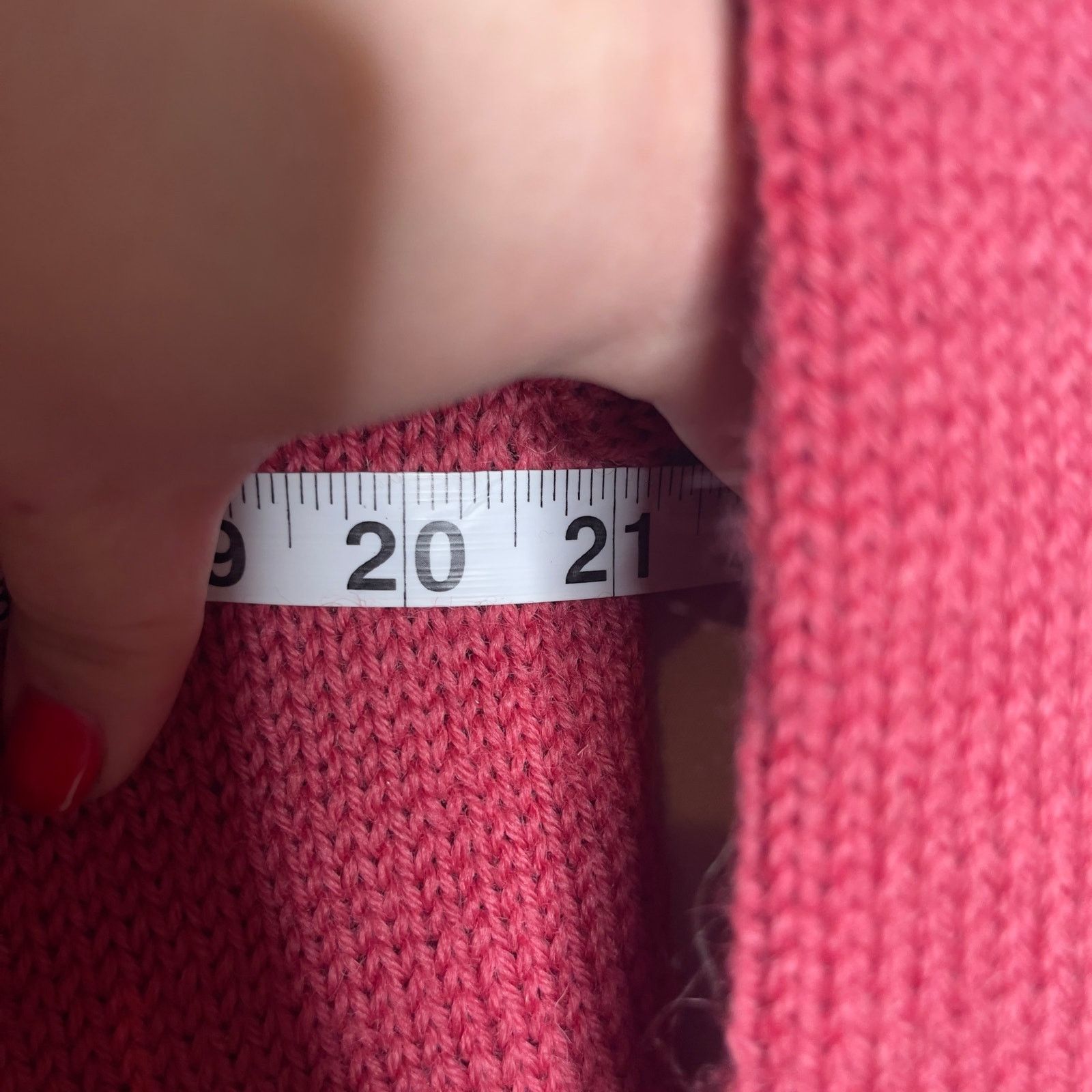 Vintage Vintage Handknitt Pink Fair Isle Nordic Sweater 100% Wool Size S / US 4 / IT 40 - 7 Thumbnail