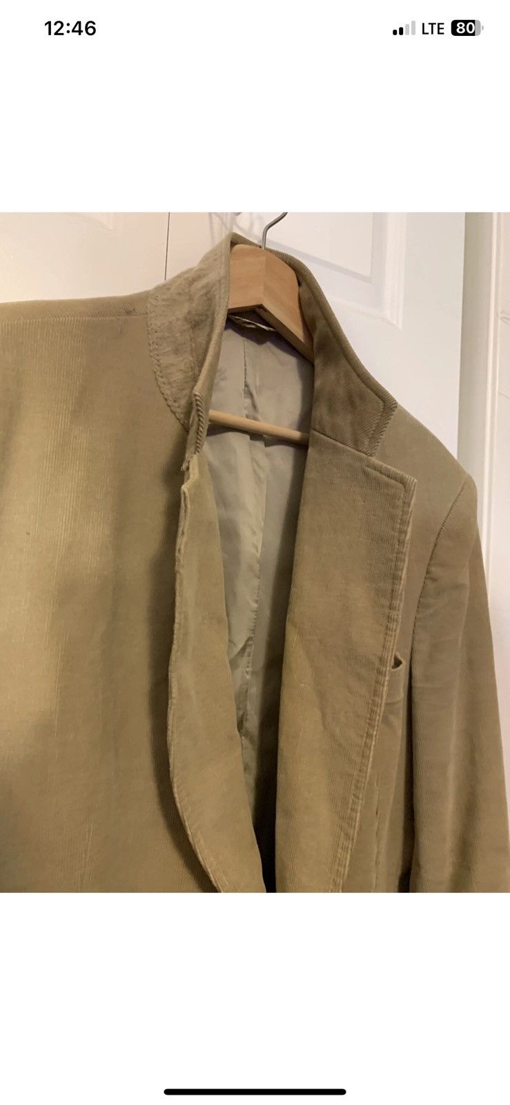 Other Vtg Cambridge Classics Mens 44R Corduroy Jacket Blazer Patch Size 44R - 3 Thumbnail