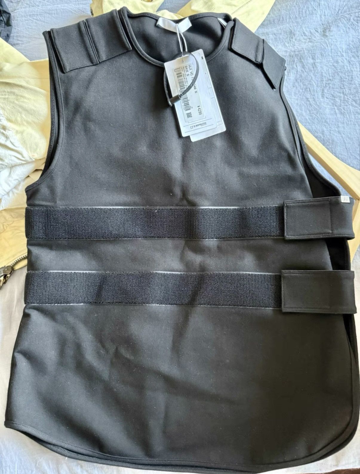 Helmut Lang Helmut Lang Men's Dark Avant-Garde Vest Size US S / EU 44-46 / 1 - 3 Thumbnail
