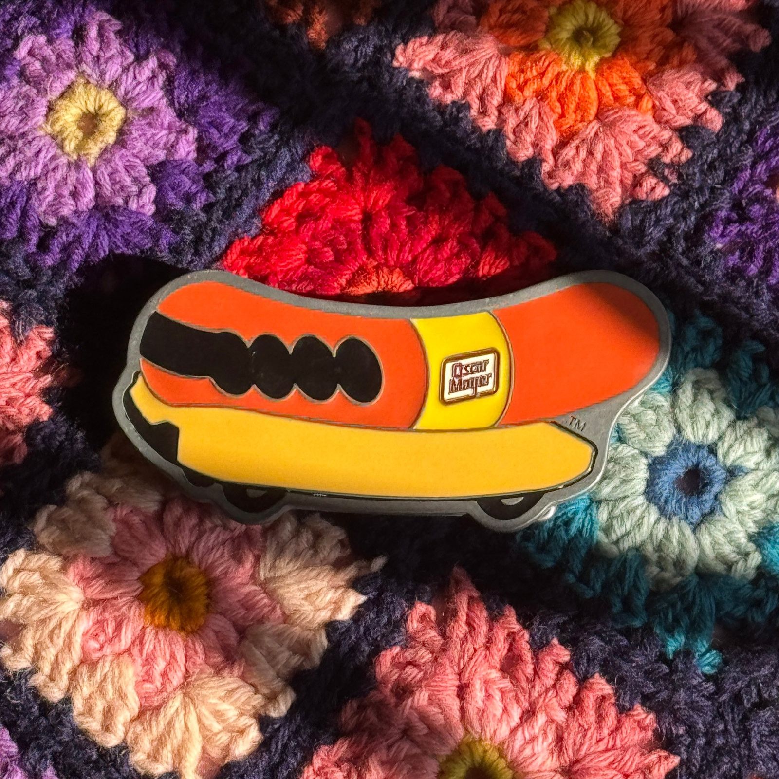 Paul Frank Oscar Mayer x Paul Frank Enamel Wienermobile Belt Buckle Size ONE SIZE - 4 Thumbnail