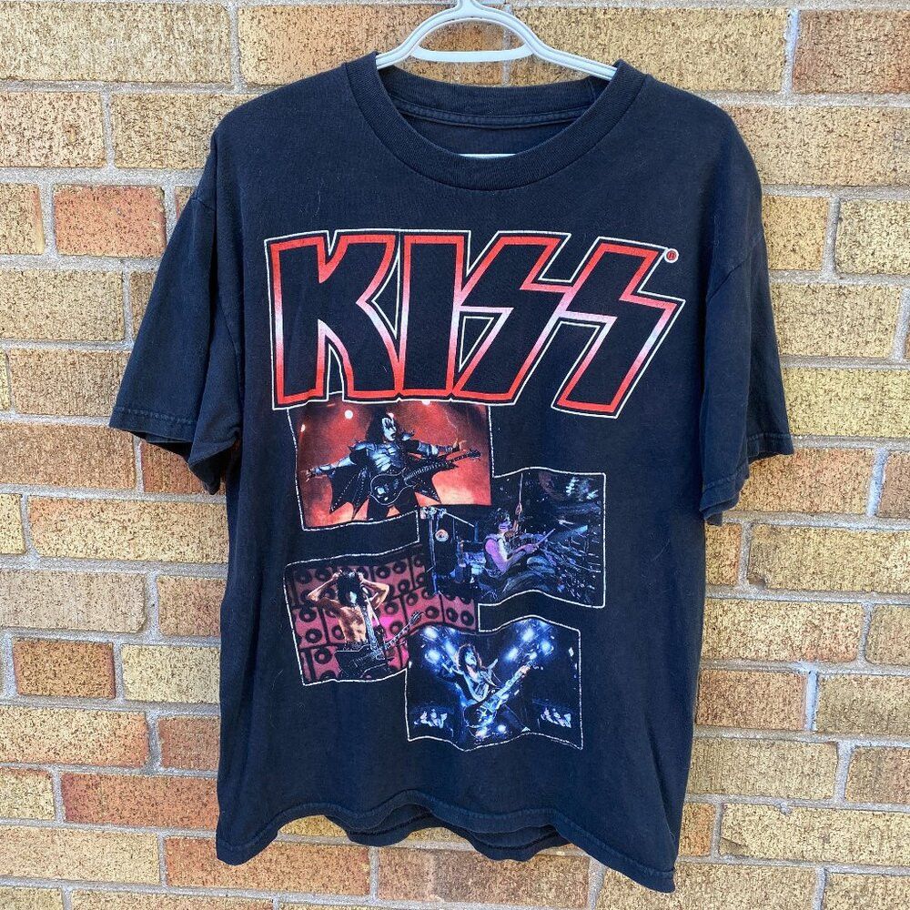 KISS × Vintage RARE 2009 Kiss Concert Band T Shirt 'If its too loud youre Size US L / EU 52-54 / 3 - 1 Thumbnail