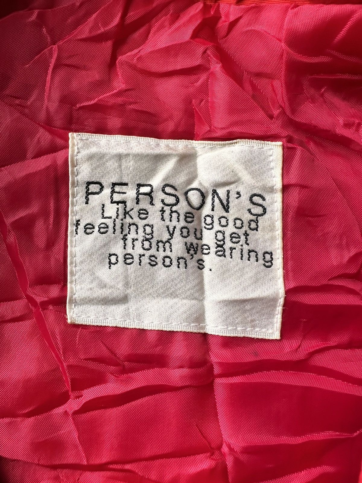PERSON'S × Vintage Vintage Person's Jacket Size US L / EU 52-54 / 3 - 5 Thumbnail