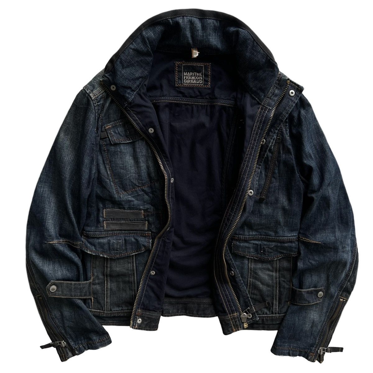 Beauty Beast × Marithe + Francois Girbaud ⁡MARITHÉ & FRANÇOIS GIRBAUD DENIM JACKET🇫🇷 Size US L / EU 52-54 / 3 - 1 Thumbnail