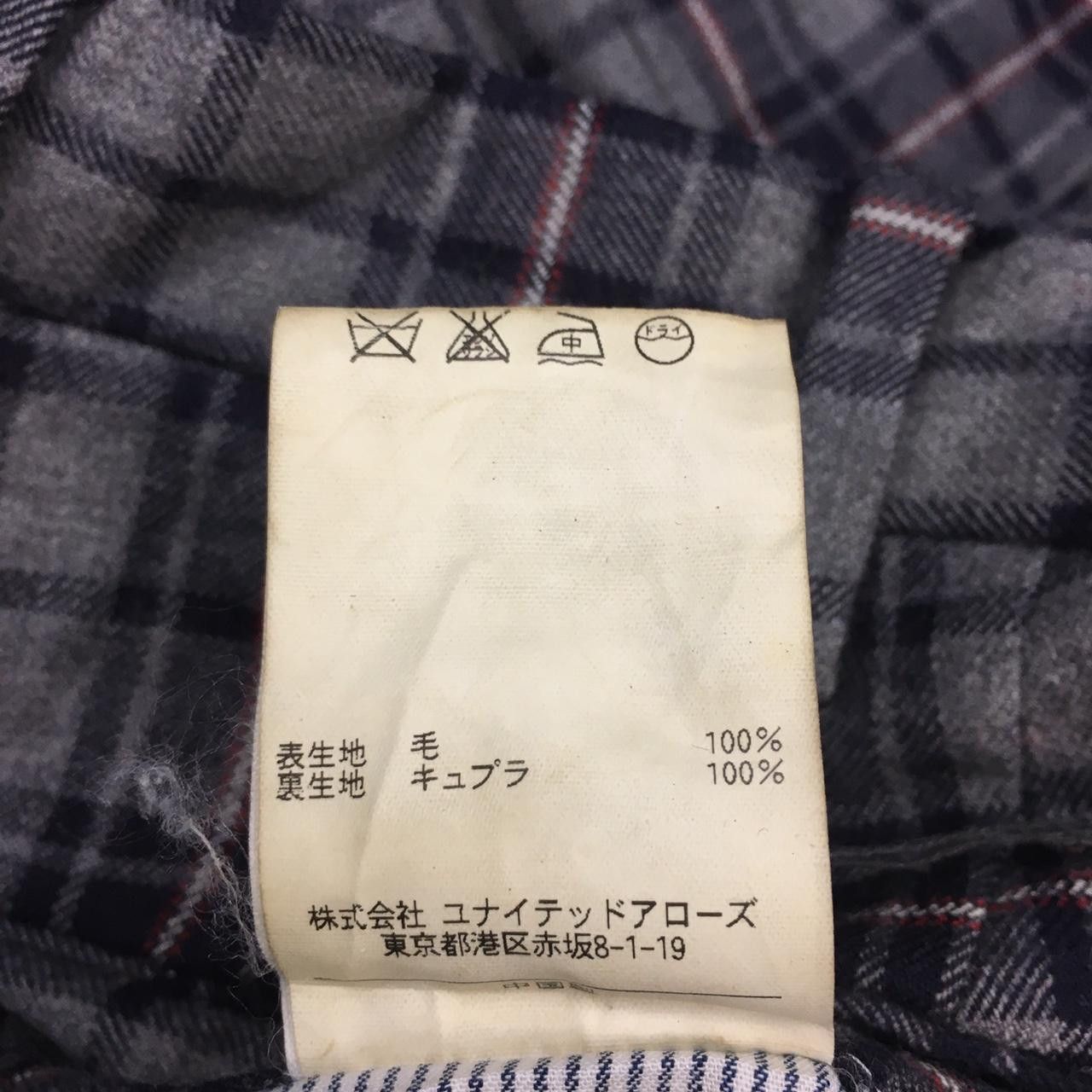 United Arrows Vtg UNITED ARROWS TOKYO Plaid Long Pants Trousers Casual Size US 30 / EU 46 - 4 Thumbnail