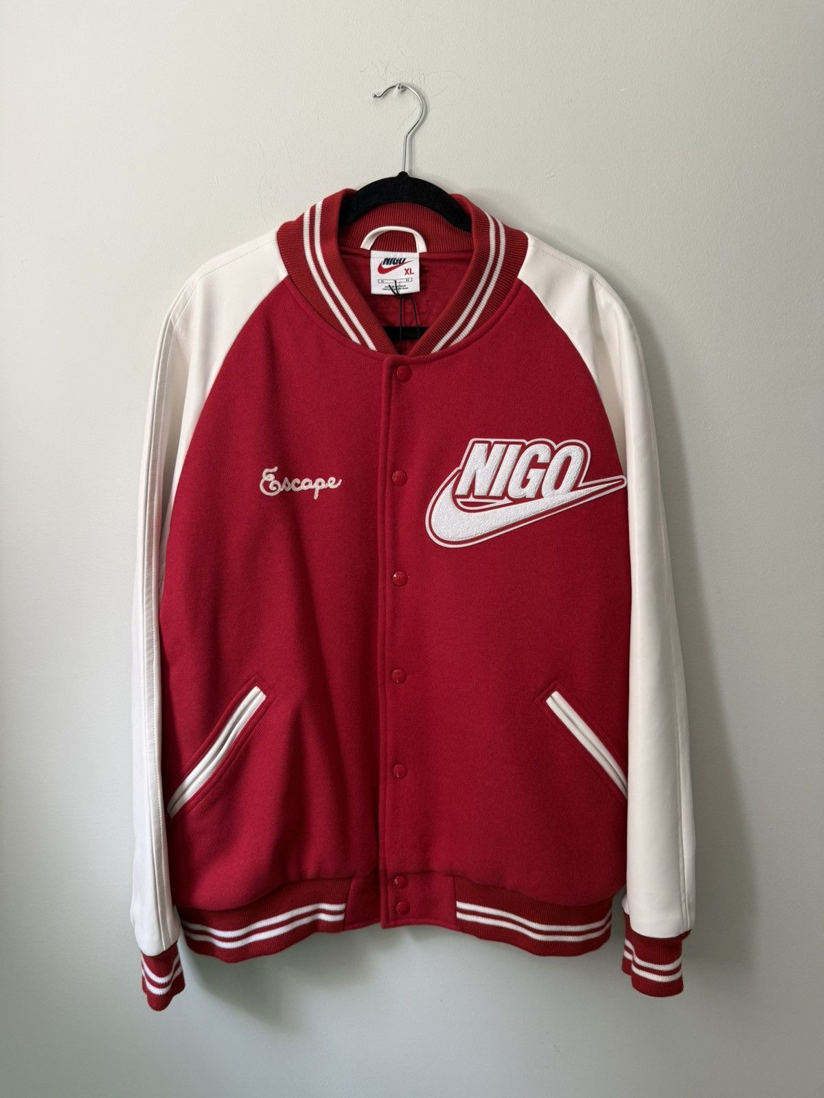 Nigo × Nike Nike X Nigo Varsity Jacket XL | Grailed