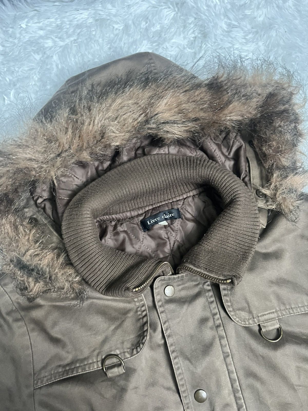 Japanese Brand 2000s Japanese Brand Livre Claire fur jacket Size US XL / EU 56 / 4 - 2 Thumbnail