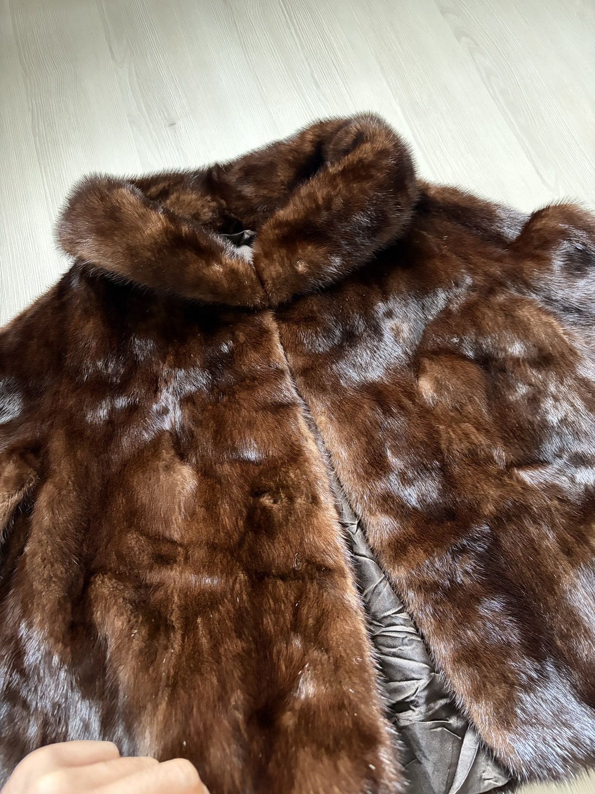 Luxe Ellis Barker Furs Chester Mink Cropped Short Coat Size M / US 6-8 / IT 42-44 - 14 Thumbnail