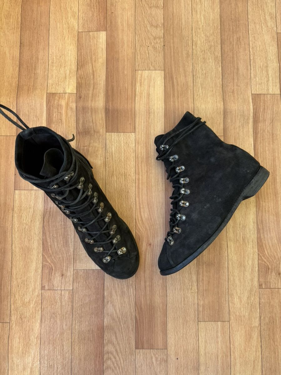 Guidi 🕷️💥Guidi 205 Reverse calf leather hiking boots Size US 12 / EU 45 - 7 Thumbnail