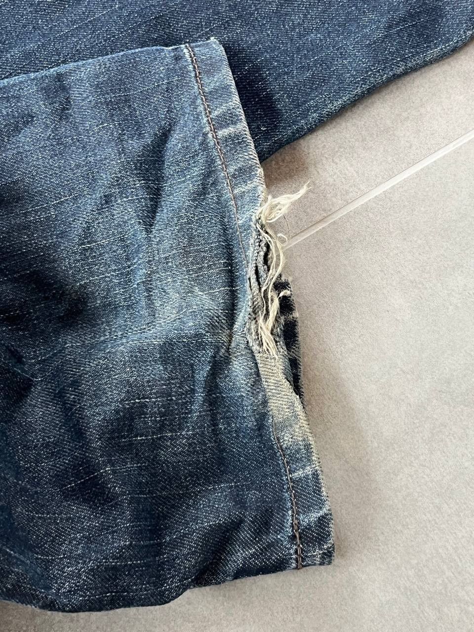 Diesel Diesel Larkee Raw Straight Jeans Size US 31 - 7 Thumbnail