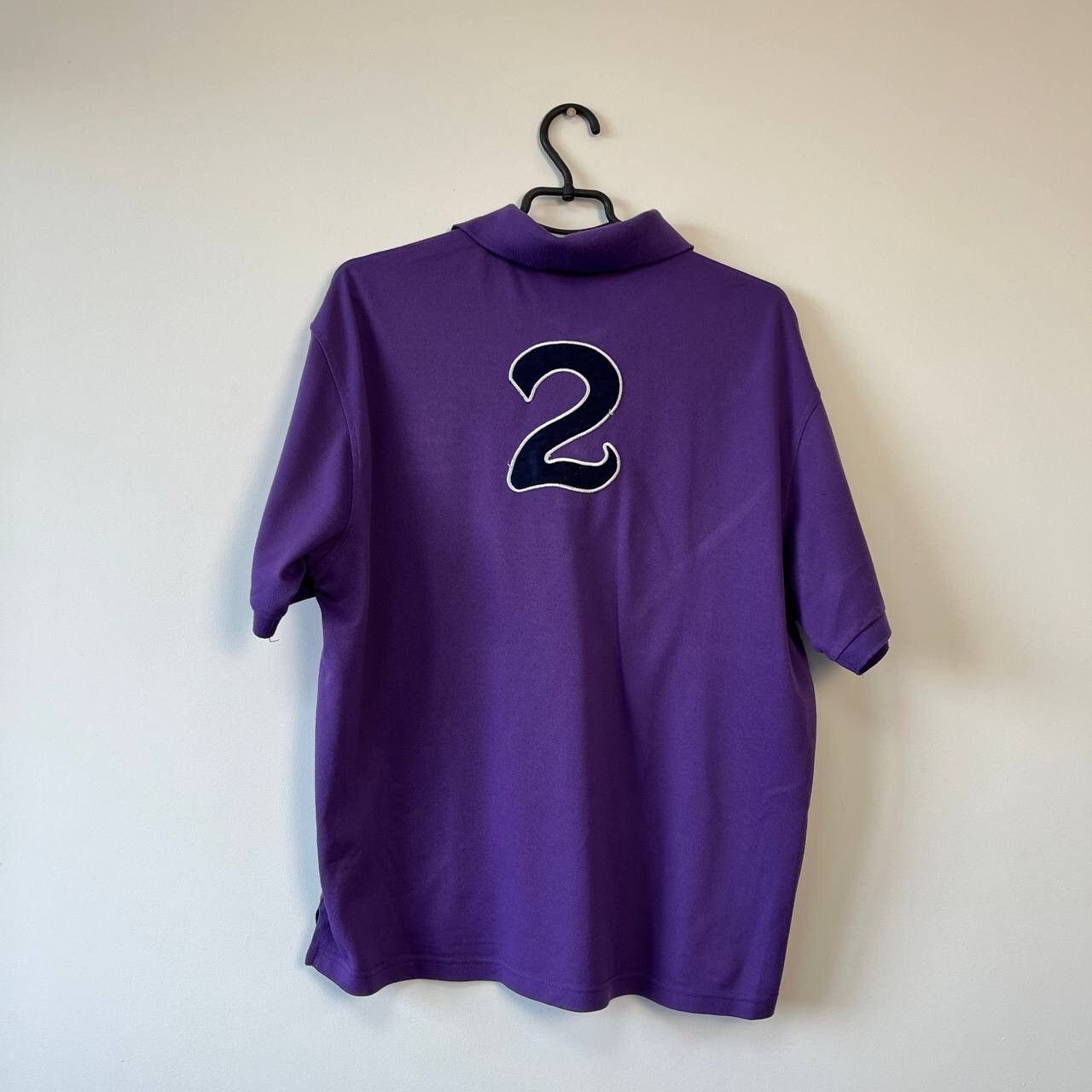La Martina Vintage Men's Purple La Martina T-Shirt Tradicion Del Polo Size US XXL / EU 58 / 5 - 8 Thumbnail