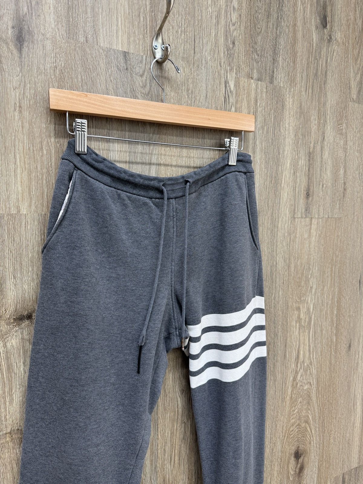 Thom Browne Thome Browne Grey Sweatpants Size US 32 / EU 48 - 3 Thumbnail