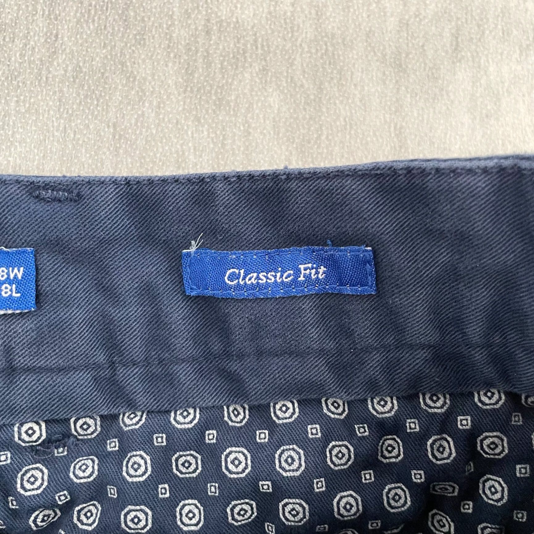Vintage Peter Manning Pants Adult 28 Blue Classic Fit Chino Cotton Five Eight NYC Mens Size US 28 / EU 44 - 4 Thumbnail